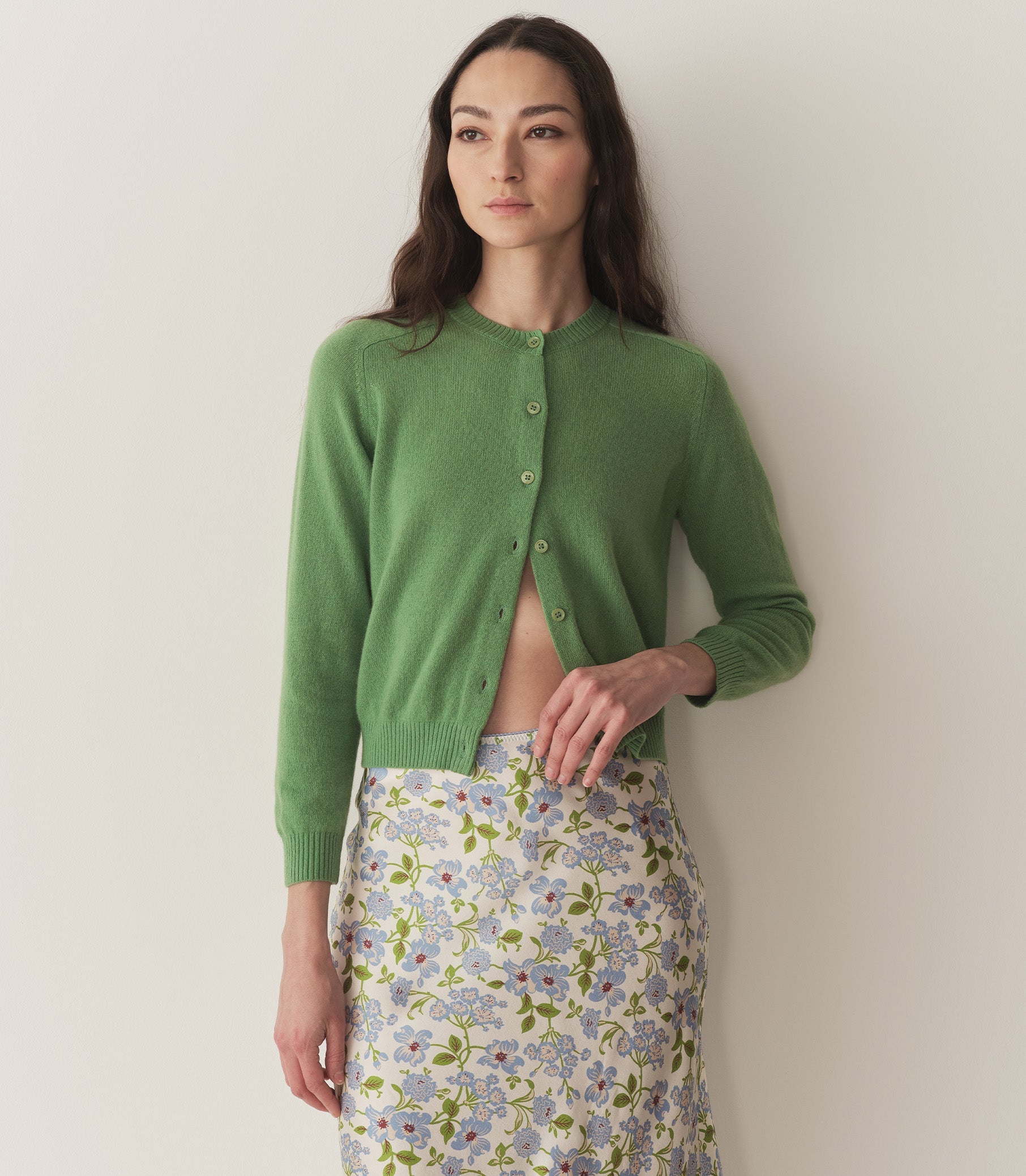 HMD -- ELOWENA SKIRT -- IVORY STRAWBERRY MOON FLORAL view 3

