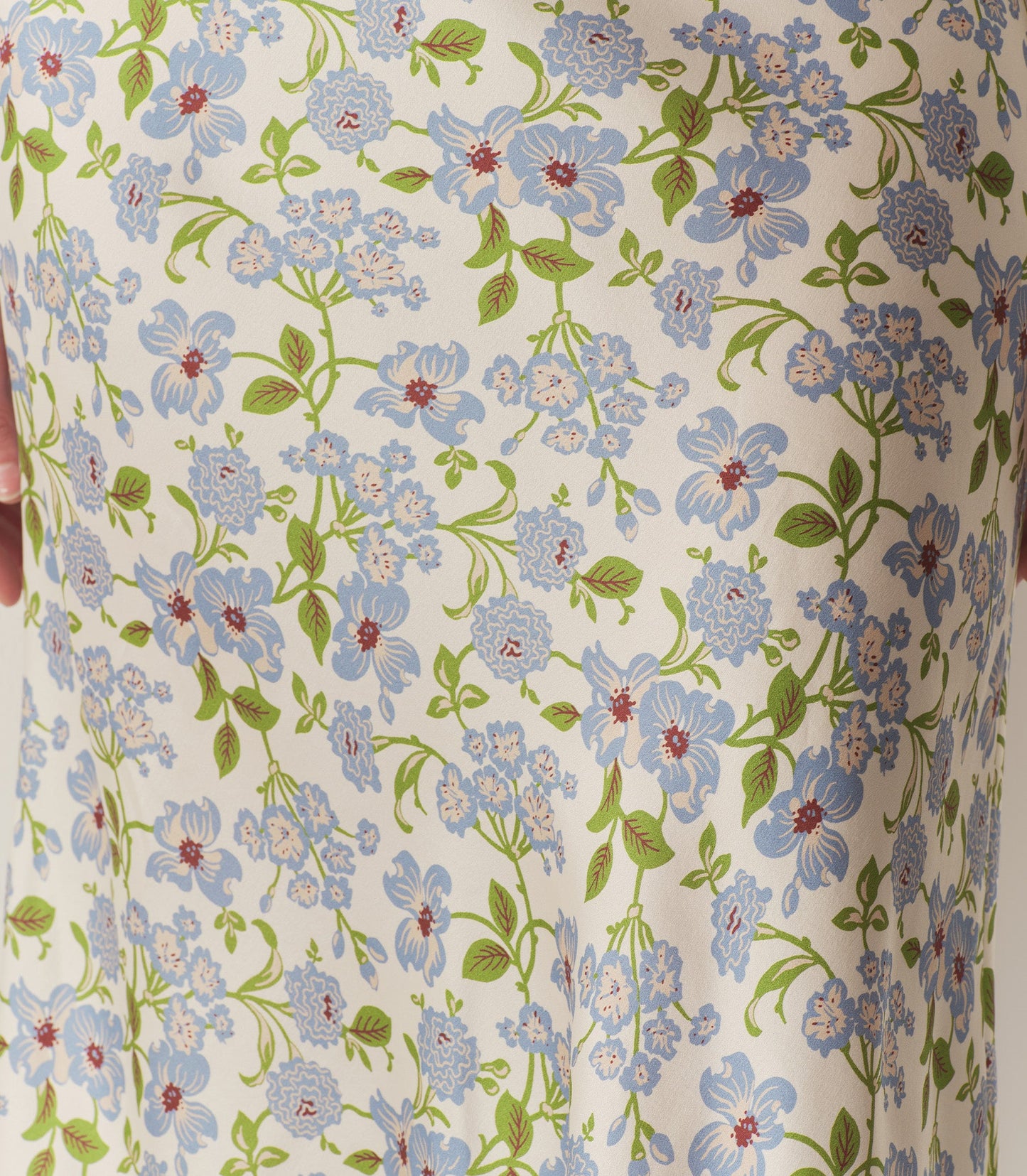 HMD -- ELOWENA SKIRT -- IVORY STRAWBERRY MOON FLORAL