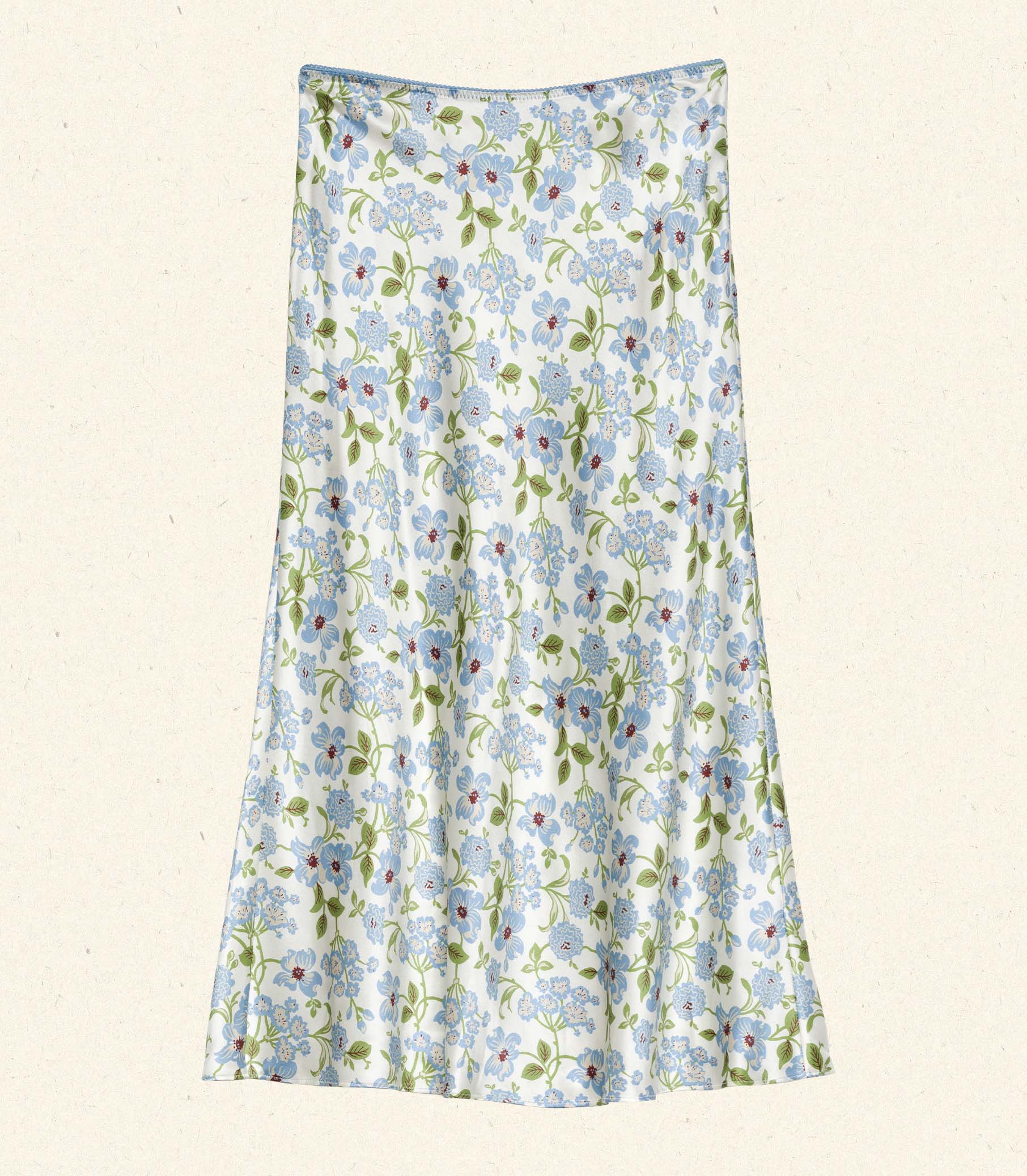 HMD -- ELOWENA SKIRT -- IVORY STRAWBERRY MOON FLORAL view 6

