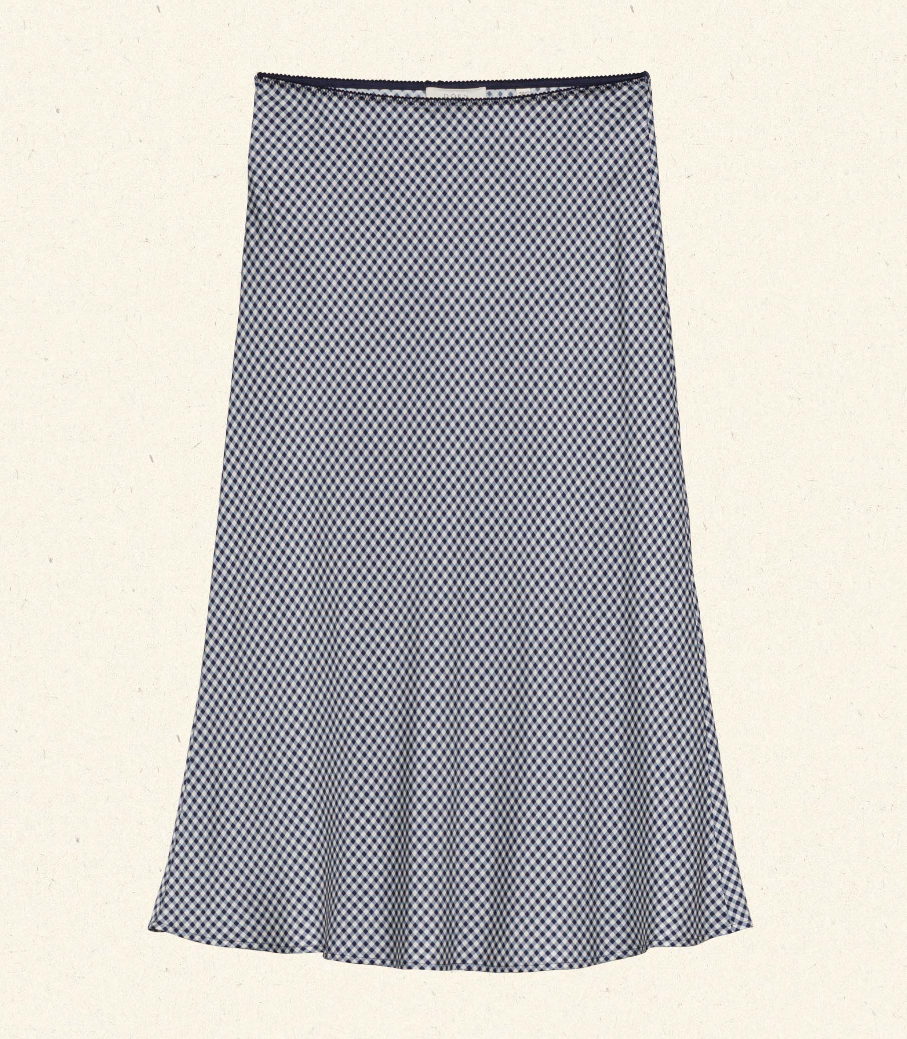 HMD -- ELOWENA SKIRT -- SANTA MARINA GINGHAM view 5
