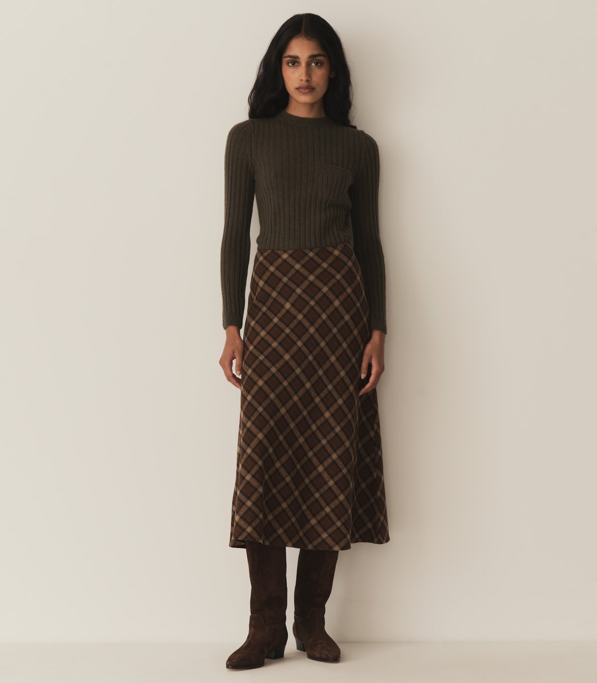 HMD -- ELOWEN SKIRT -- CORNWALL PLAID