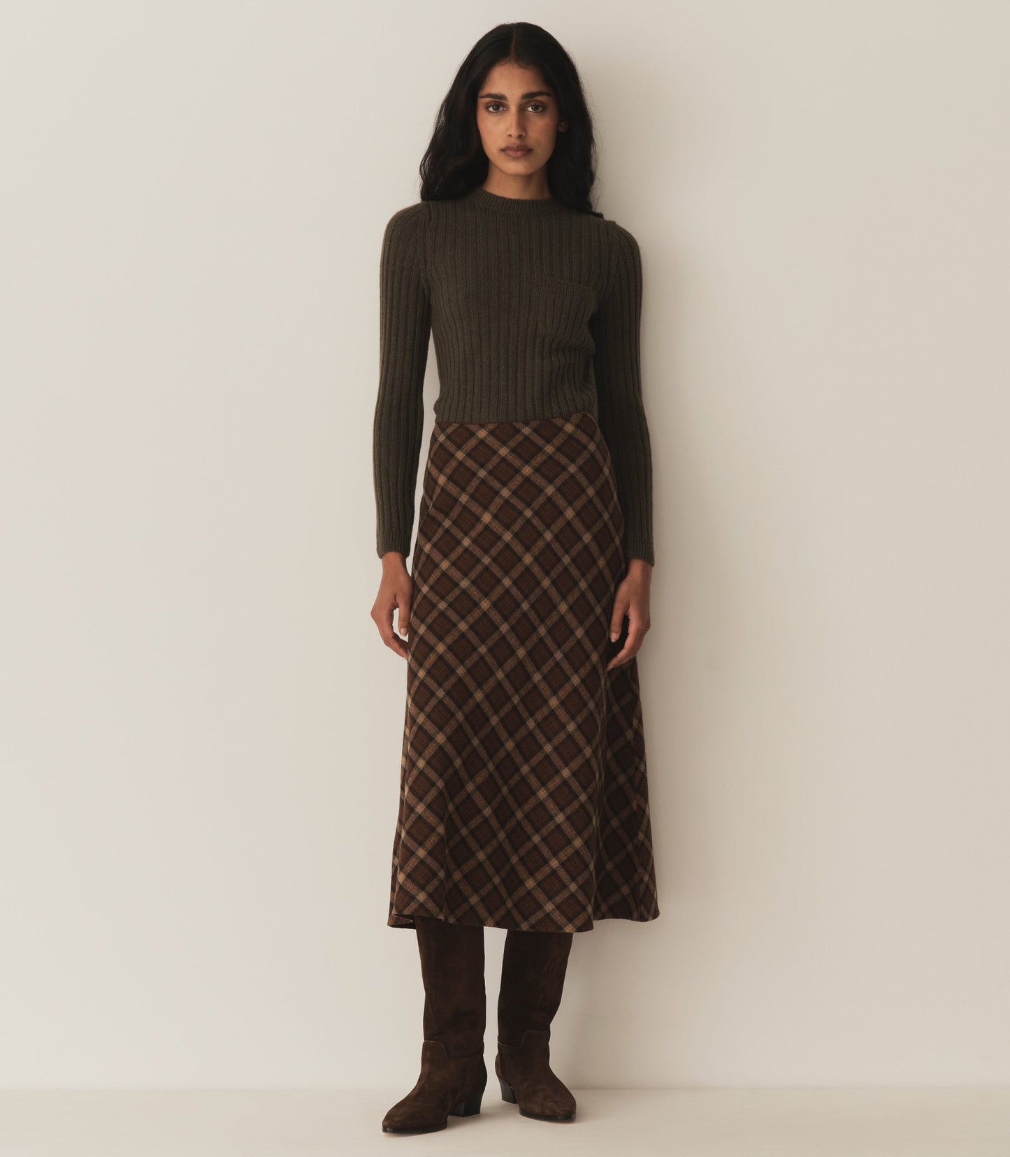 HMD -- ELOWEN SKIRT -- CORNWALL PLAID