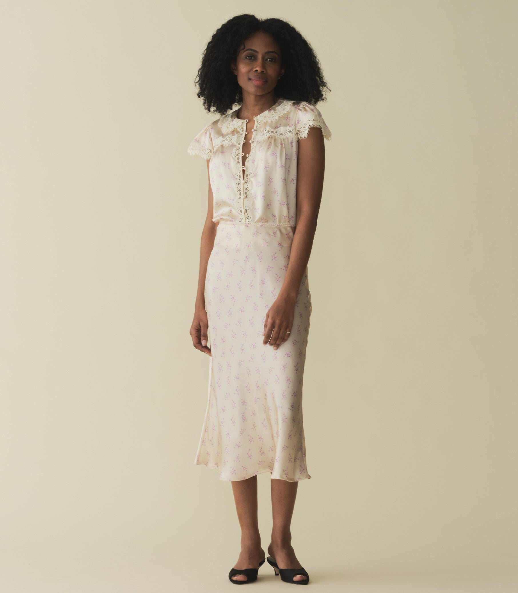 HMD -- ELOWEN SKIRT -- ROSE HILLSIDE HEATHER view 2

