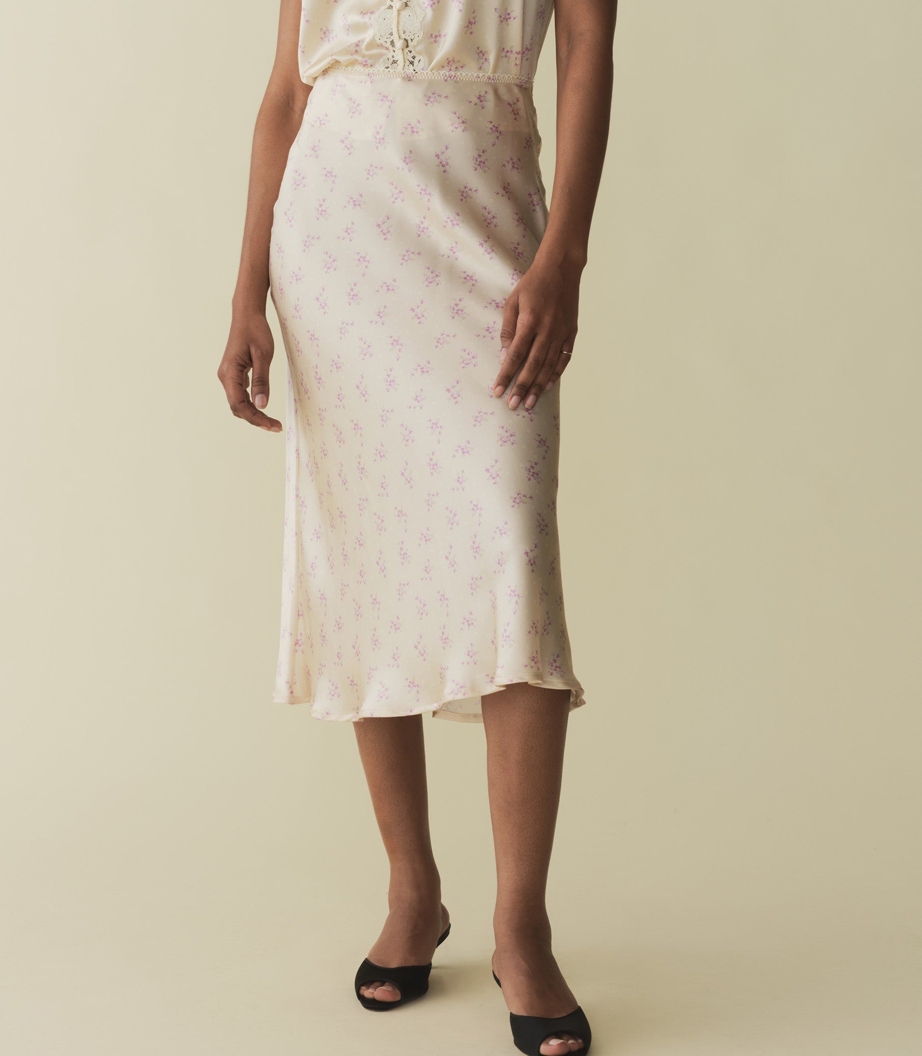 HMD -- ELOWEN SKIRT -- ROSE HILLSIDE HEATHER