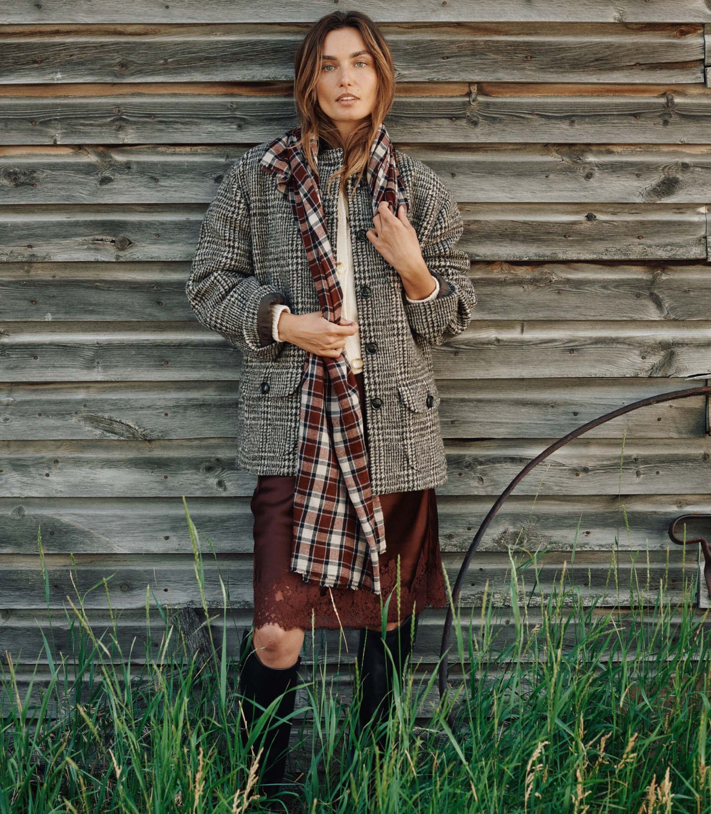 HMD -- ELOWETTE SKIRT -- CAFE BRUN