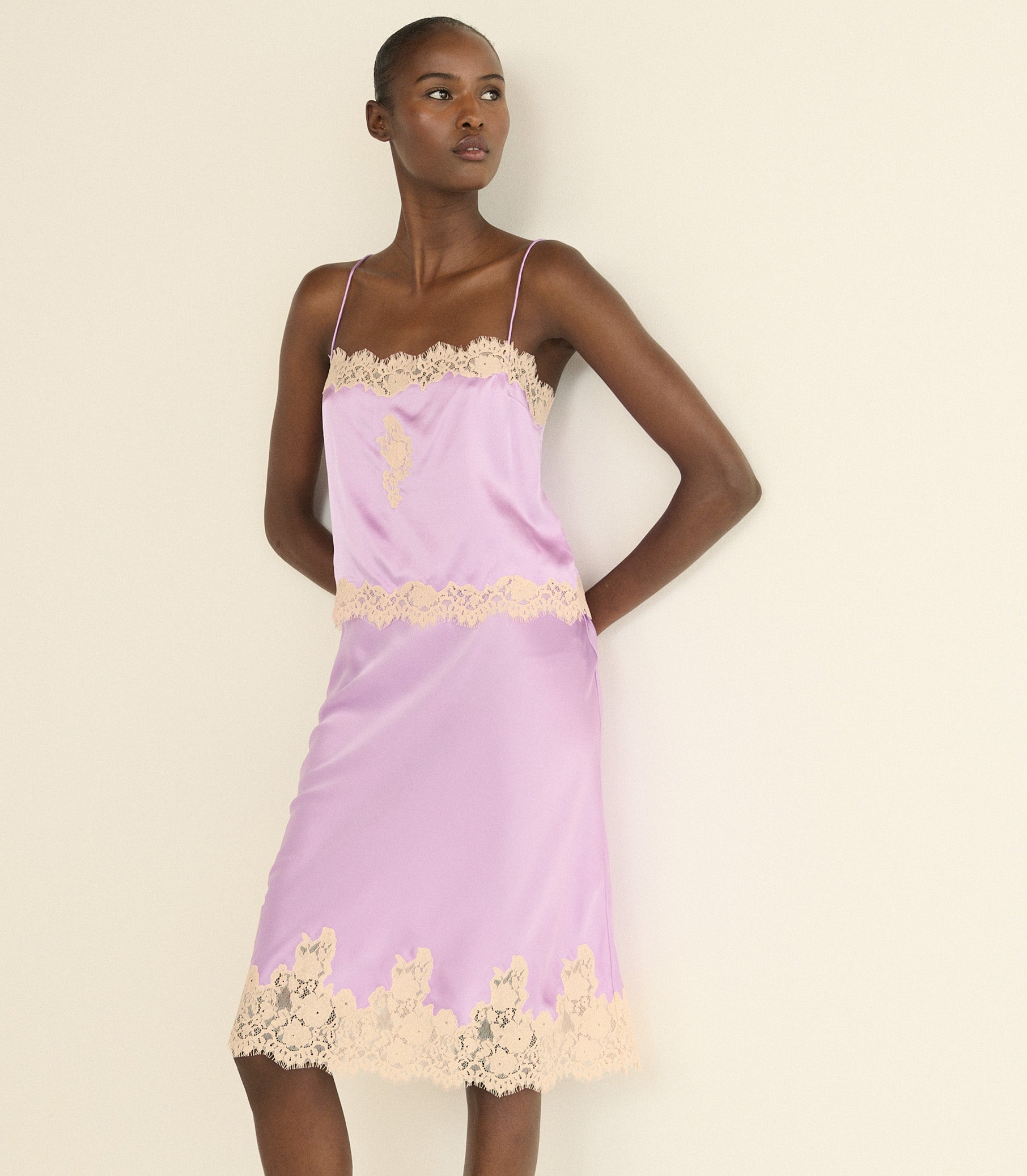 ELOWETTE SKIRT -- ORCHID BLOSSOM view 5
