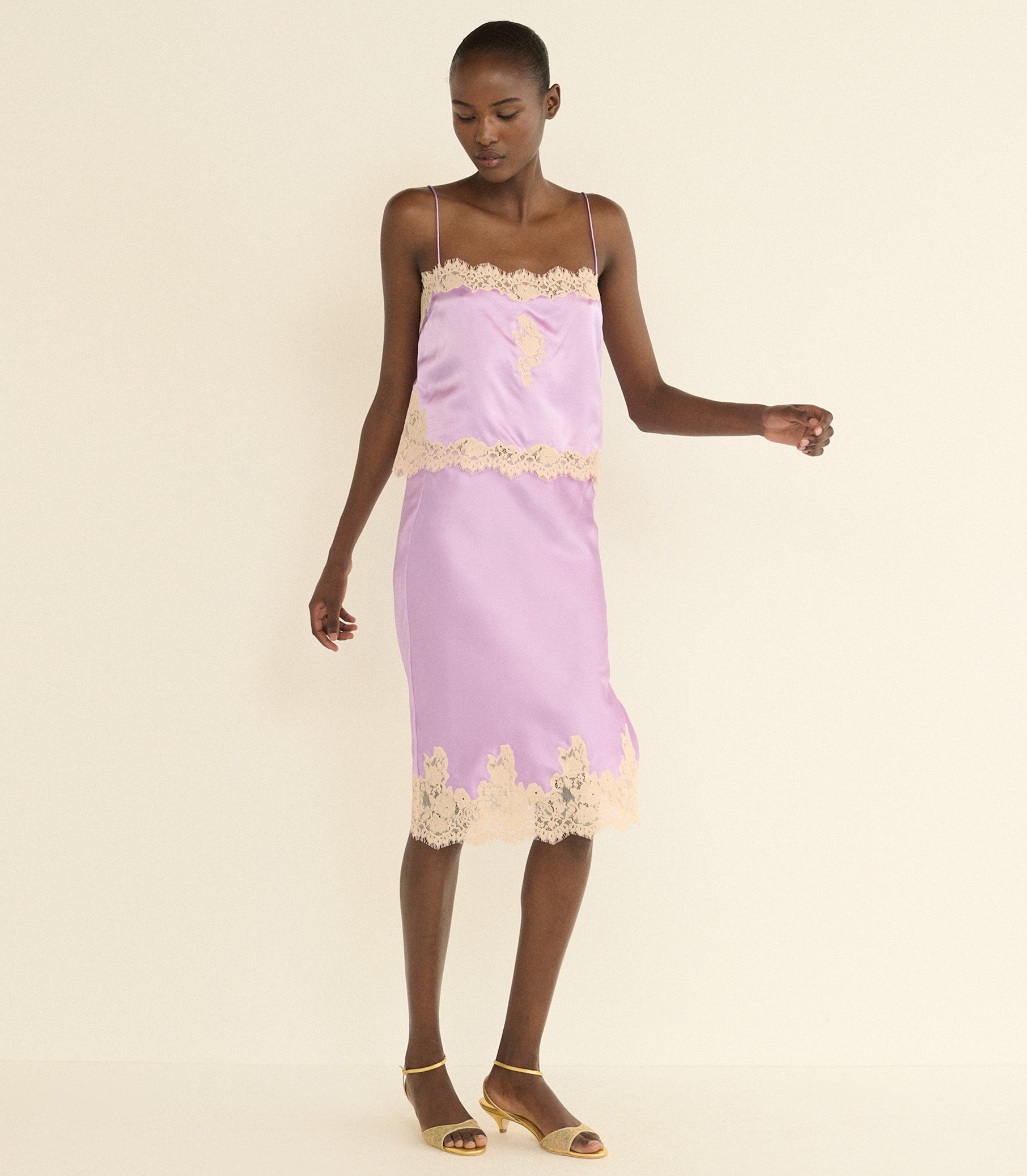 Elowette Skirt - Orchid Blossom | DÔEN