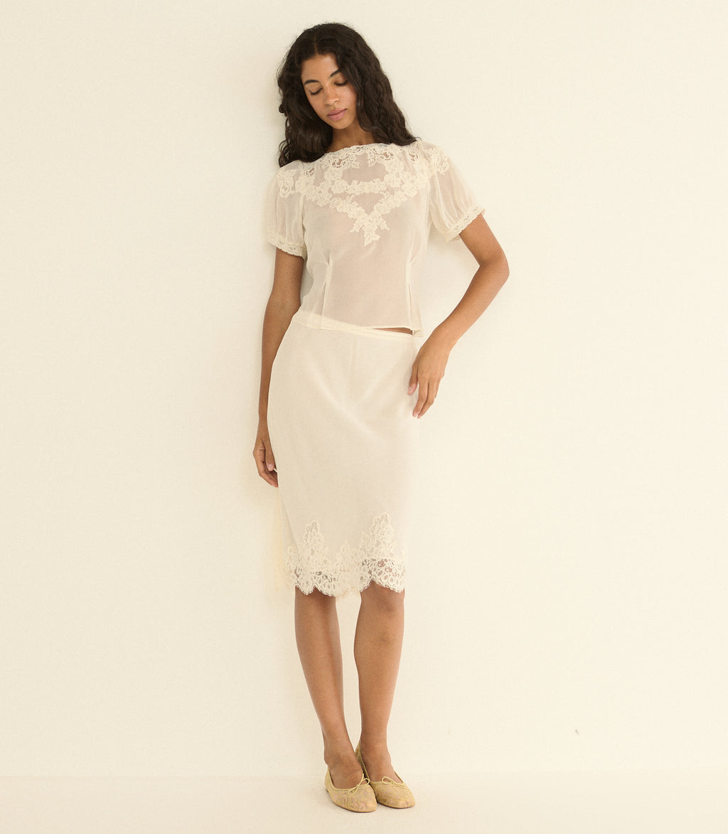 ELOWETTE SKIRT SEA SALT
