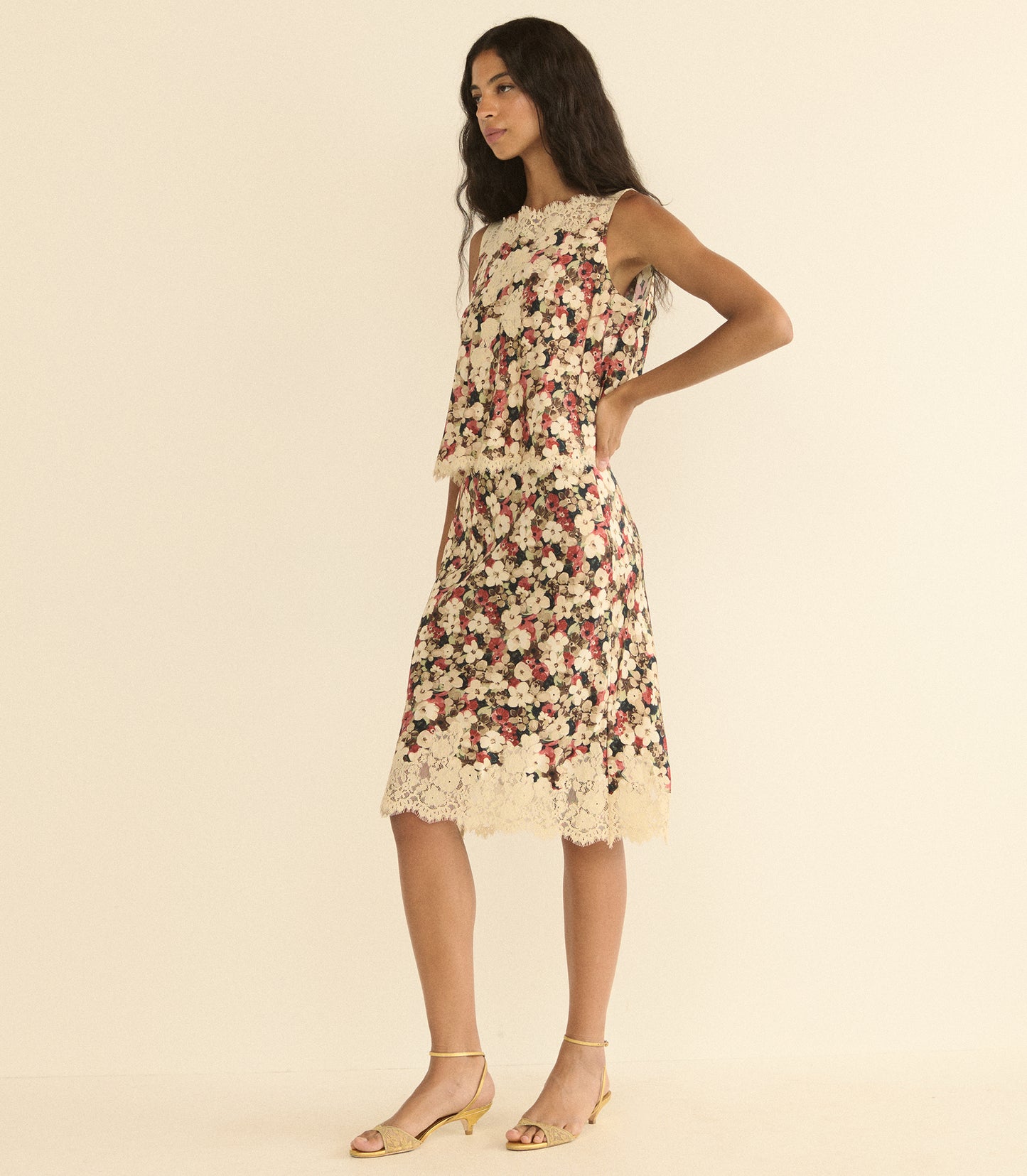 ELOWETTE SKIRT -- WILDFLOWER BRAMBLE