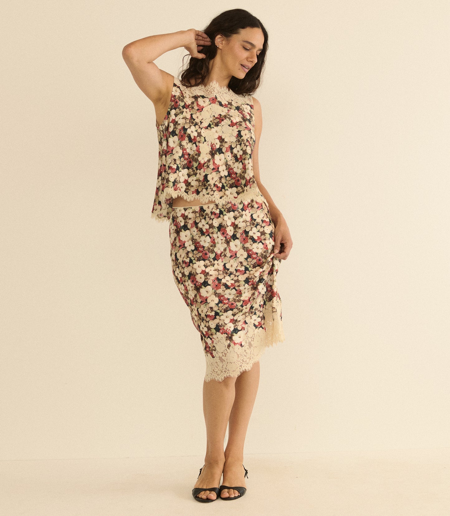 ELOWETTE SKIRT -- WILDFLOWER BRAMBLE