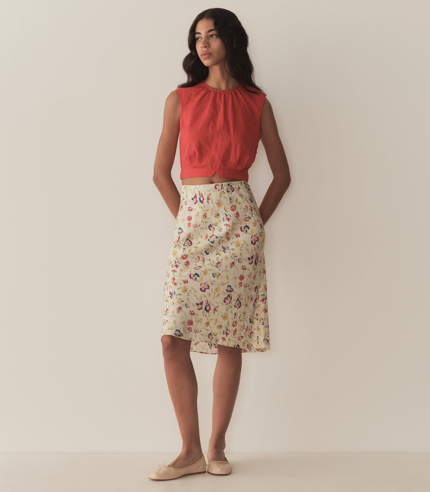 HMD -- ELOWETTE SKIRT -- WINDSWEPT BLOOMS