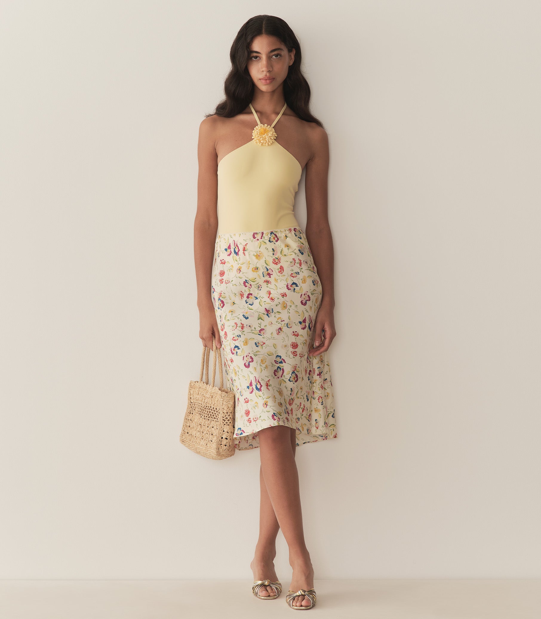 HMD -- ELOWETTE SKIRT -- WINDSWEPT BLOOMS view 3
