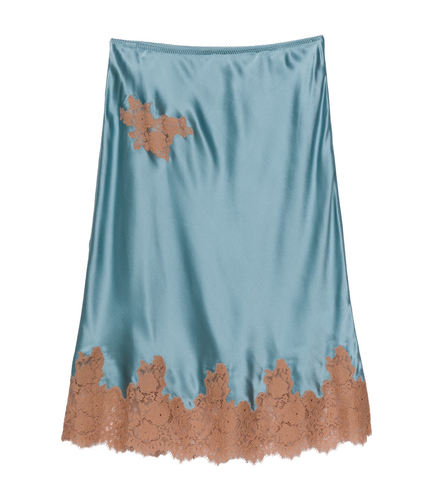 ELOWETTE SKIRT -- DEEP AQUAMARINE
