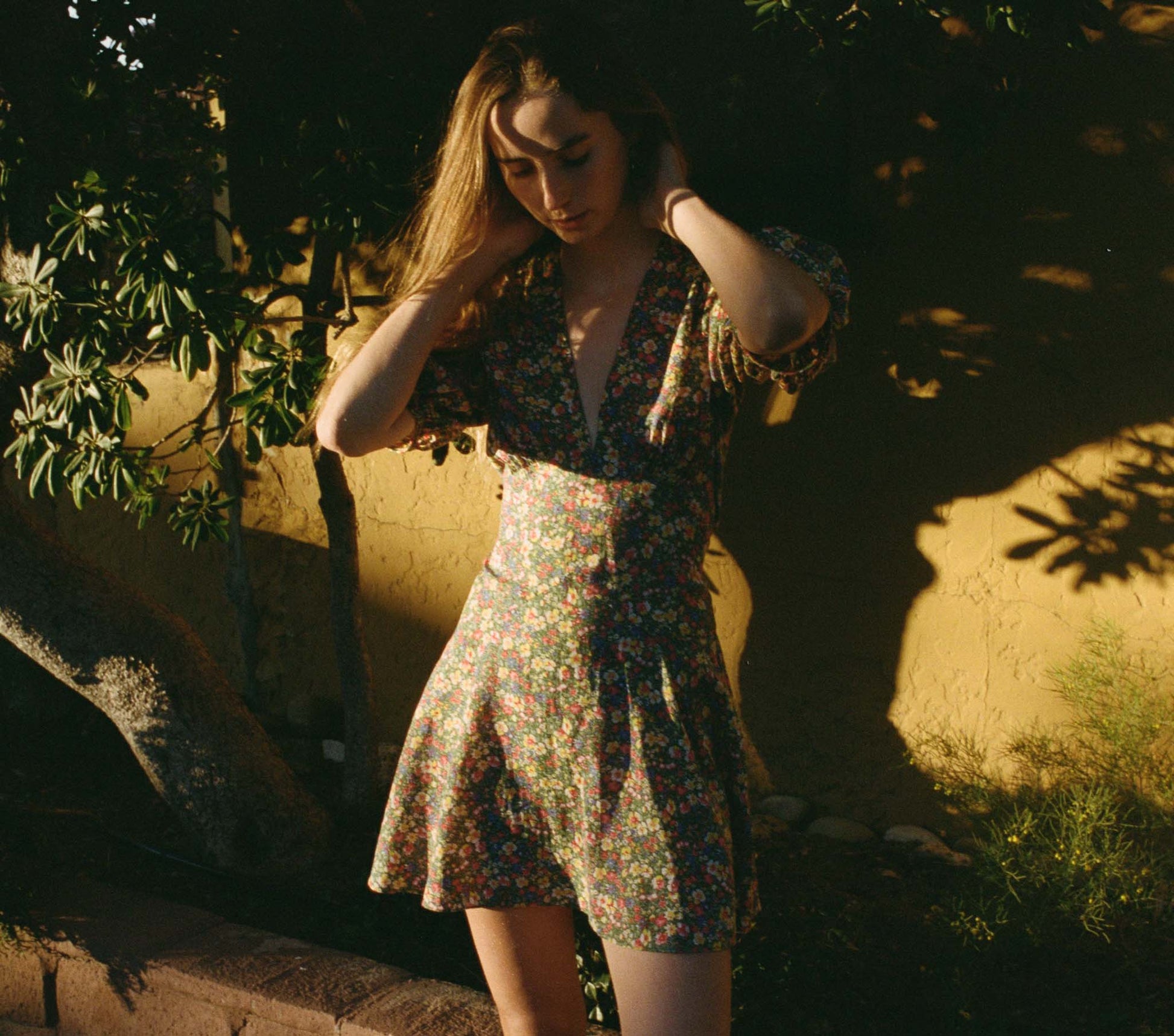 HMD -- EMILIA DRESS -- GREEN VALLEY FLORAL view 5

