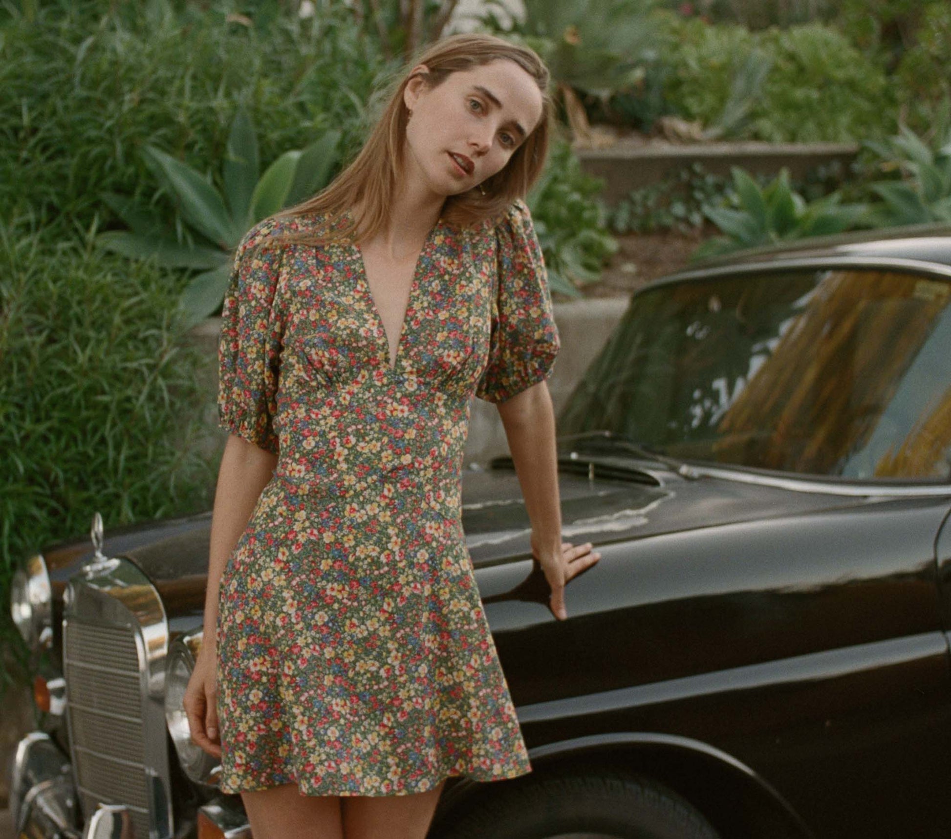 HMD -- EMILIA DRESS -- GREEN VALLEY FLORAL view 2
