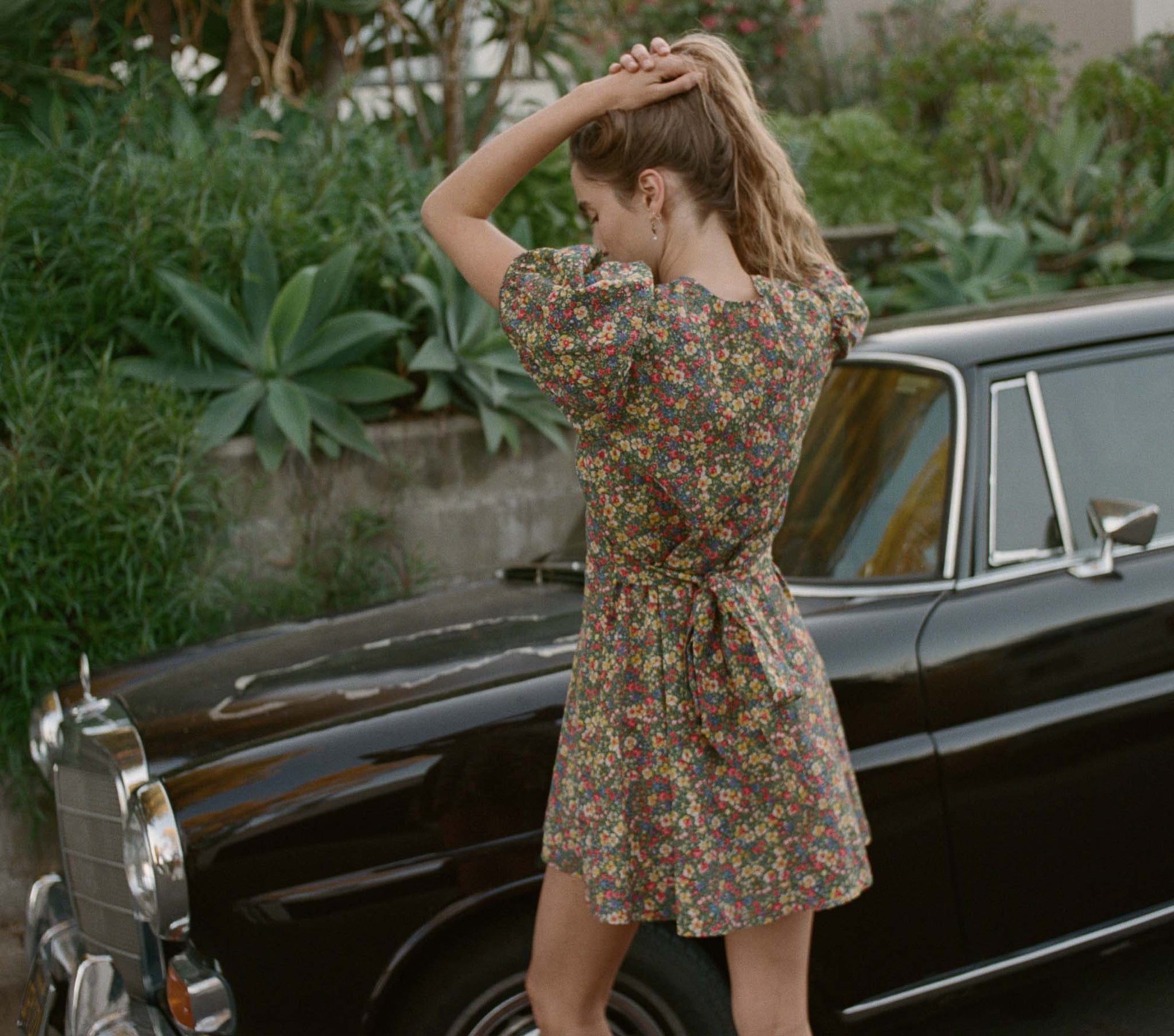 HMD -- EMILIA DRESS -- GREEN VALLEY FLORAL view 4

