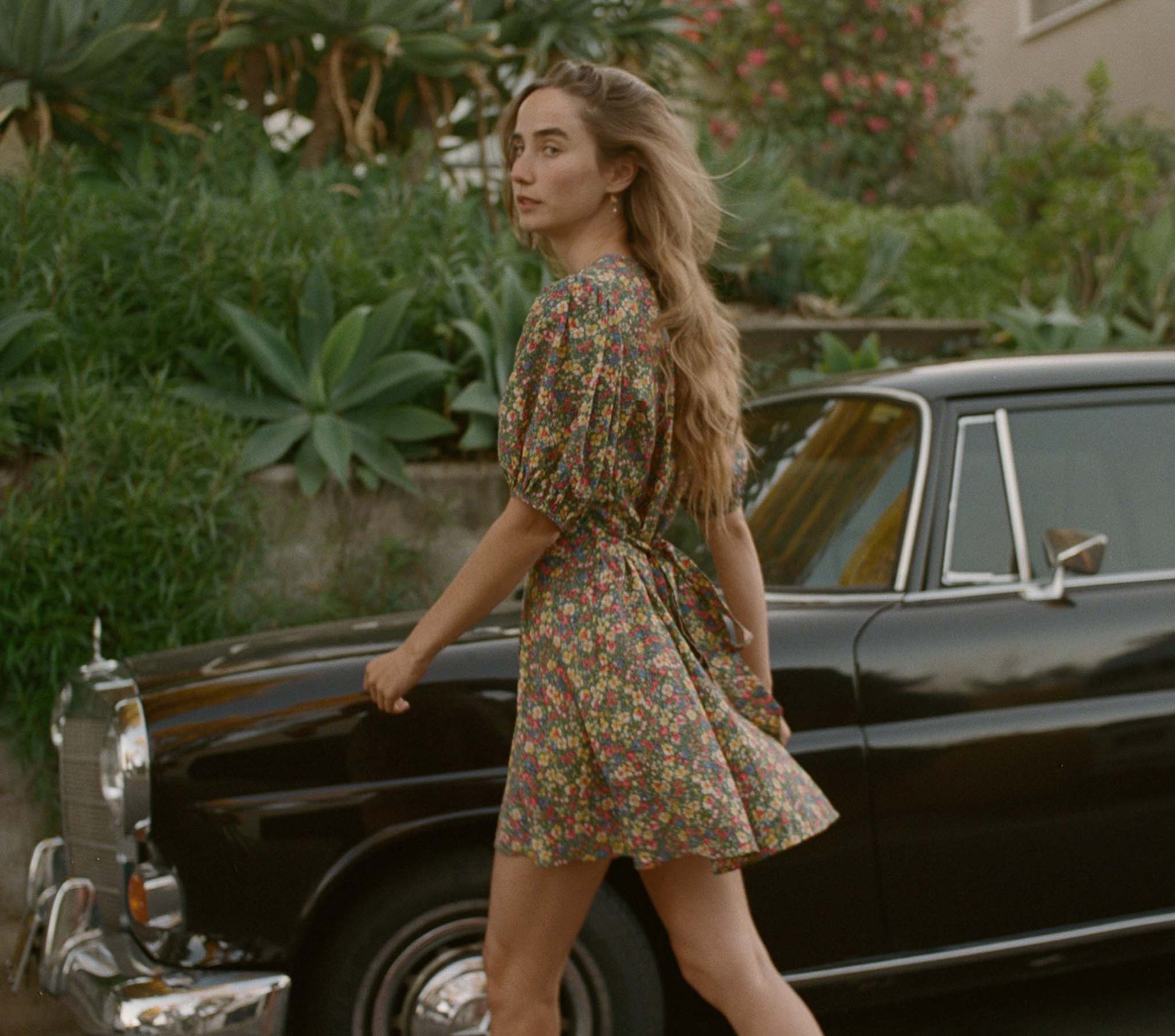 HMD -- EMILIA DRESS -- GREEN VALLEY FLORAL view 7
