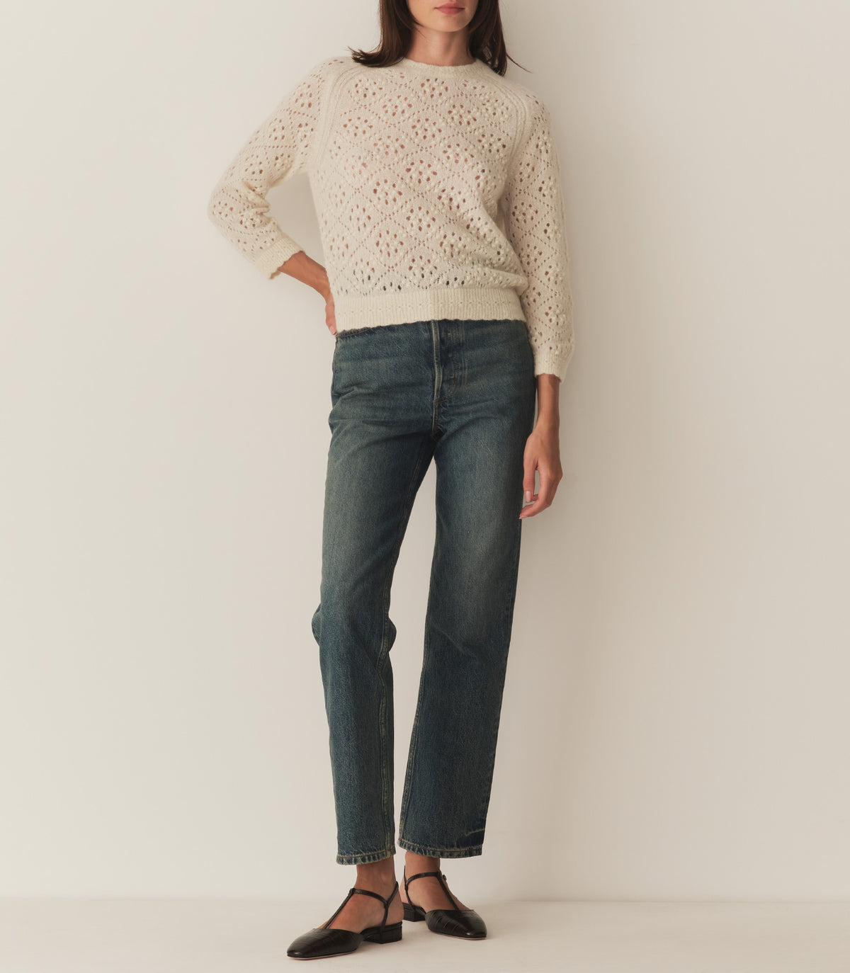 HMD -- EMILIANA SWEATER -- IVORY