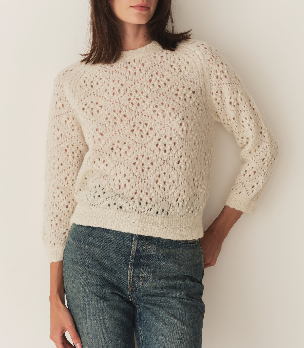 HMD -- EMILIANA SWEATER -- IVORY