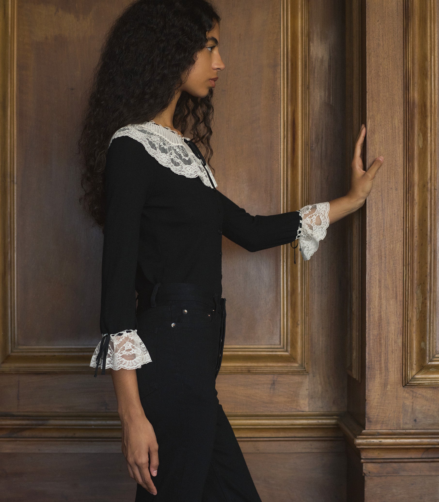 Emilienne Cardigan - Black | DÔEN Emilienne Cardigan - Black | DÔEN