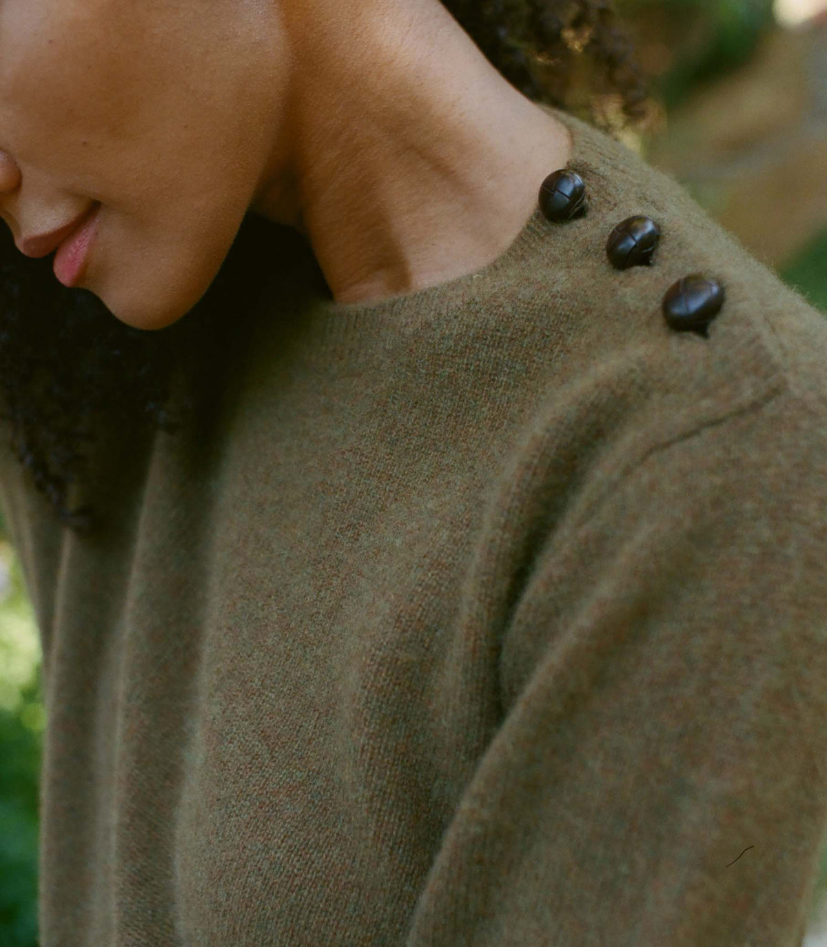 HMD -- EMMALYN SWEATER -- FOREST MOSS view 2
