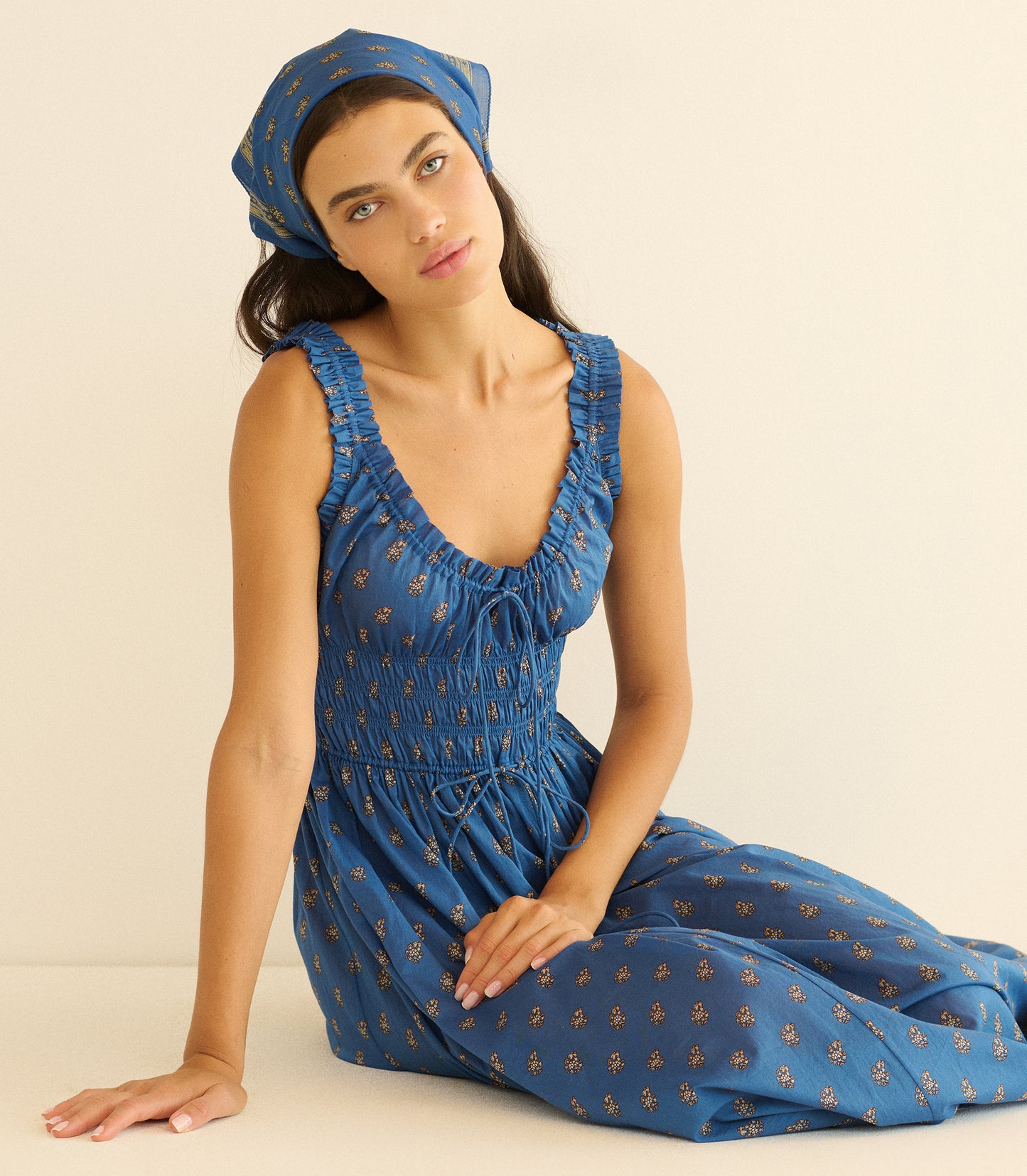 EMMARETTA DRESS -- EARTHA PAISLEY