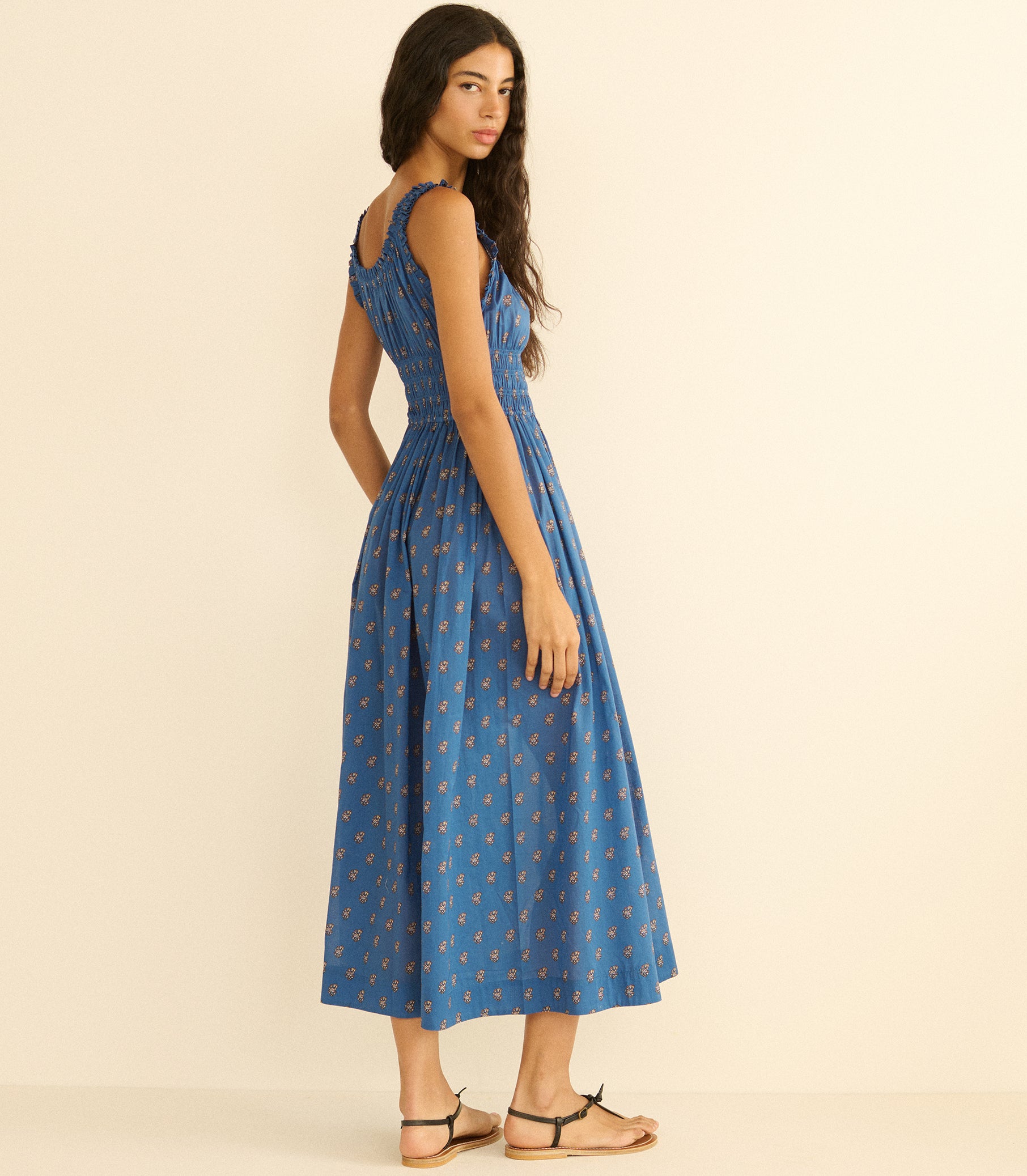 EMMARETTA DRESS -- EARTHA PAISLEY view 5
