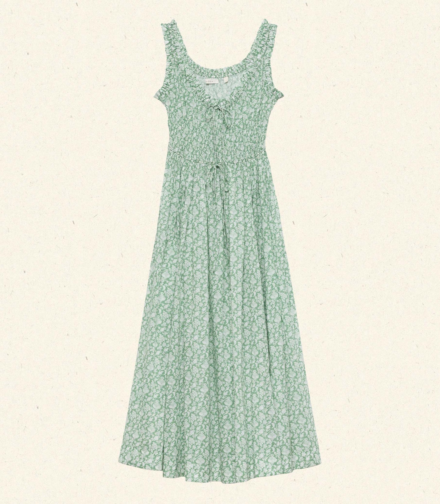 HMD -- EMMARETTA DRESS -- PERIDOT TEA FLORAL
