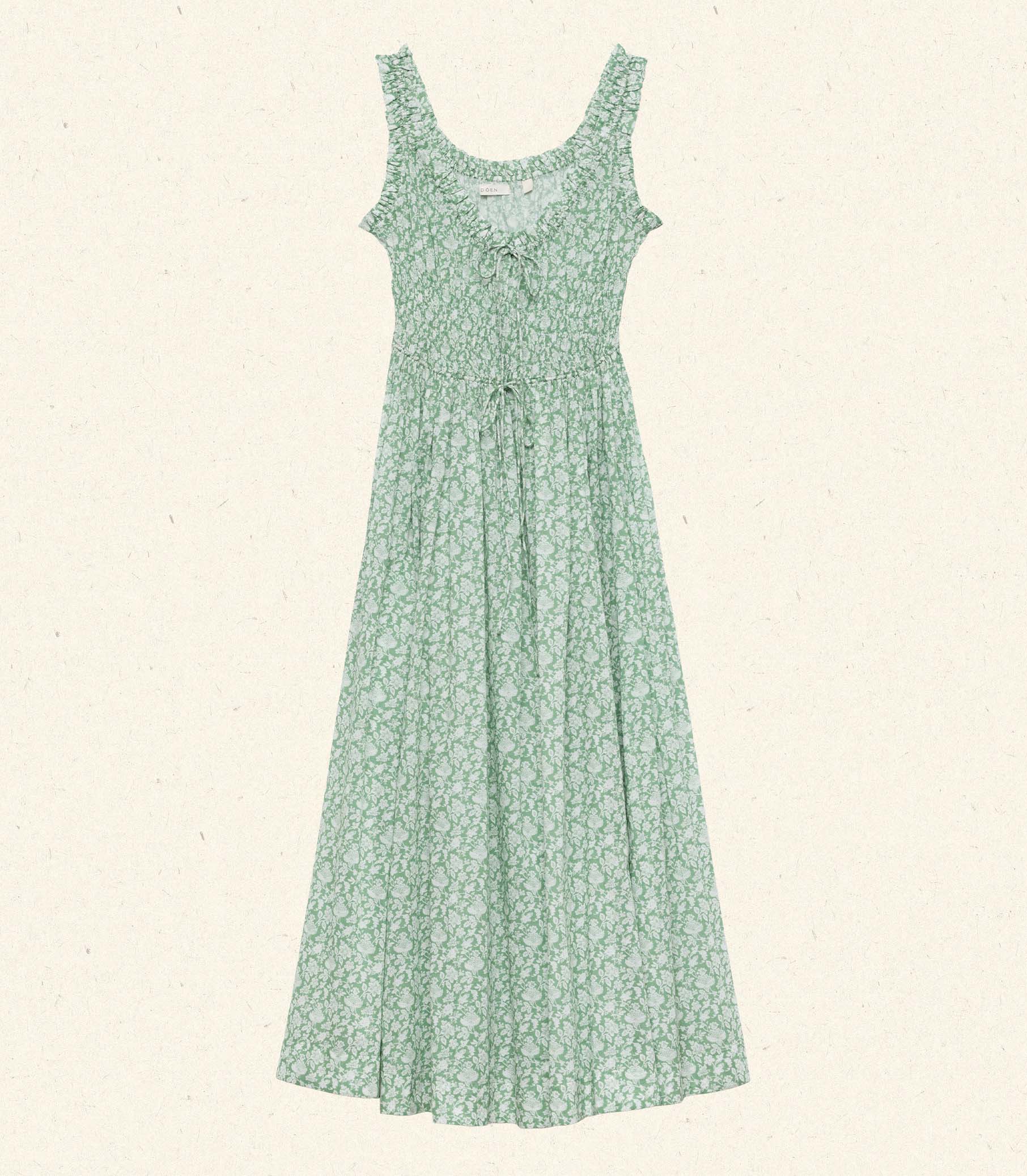 HMD -- EMMARETTA DRESS -- PERIDOT TEA FLORAL view 10
