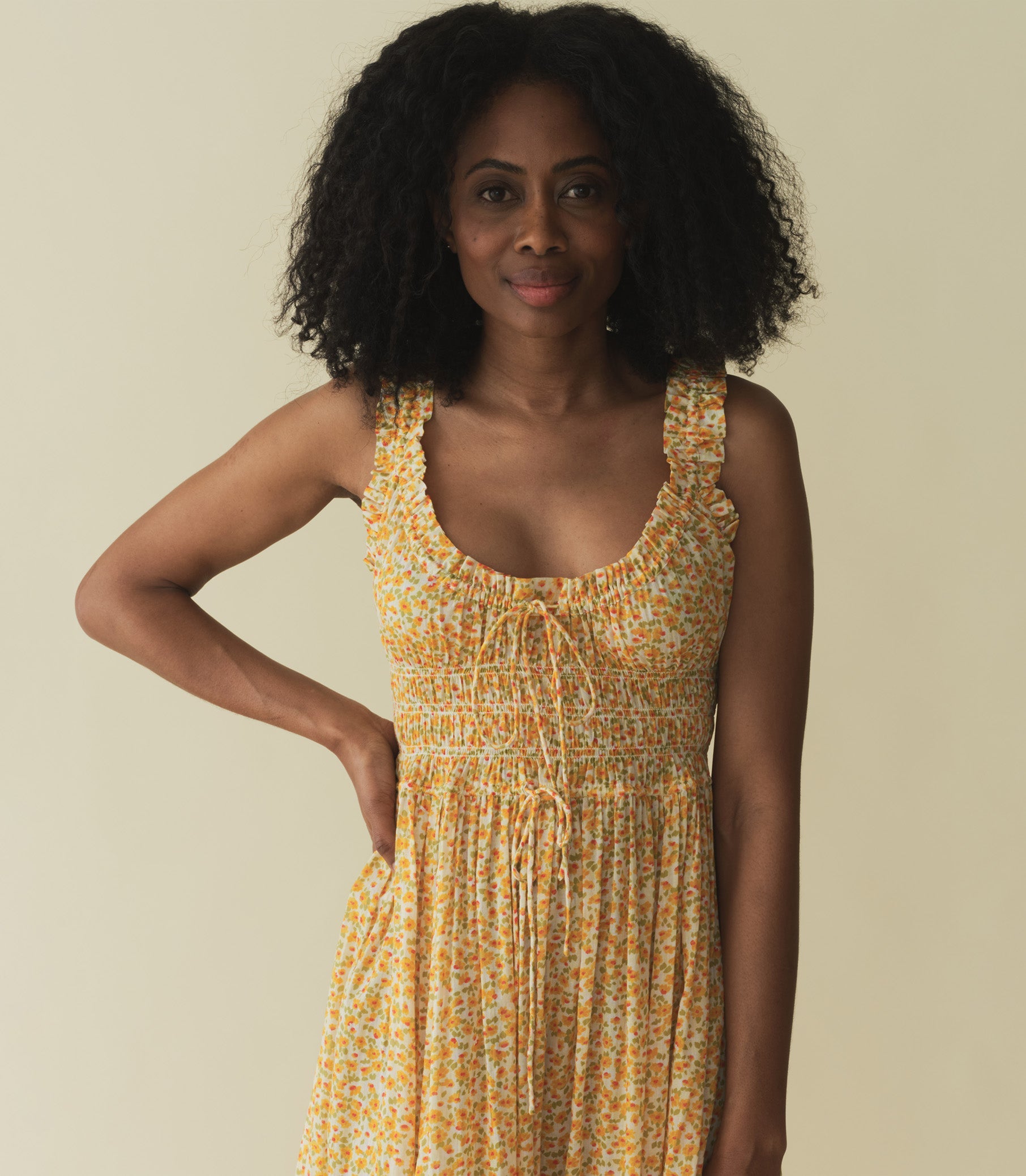 HMD -- EMMARETTA DRESS -- CLEMENTINE DAISY FIELDS view 2
