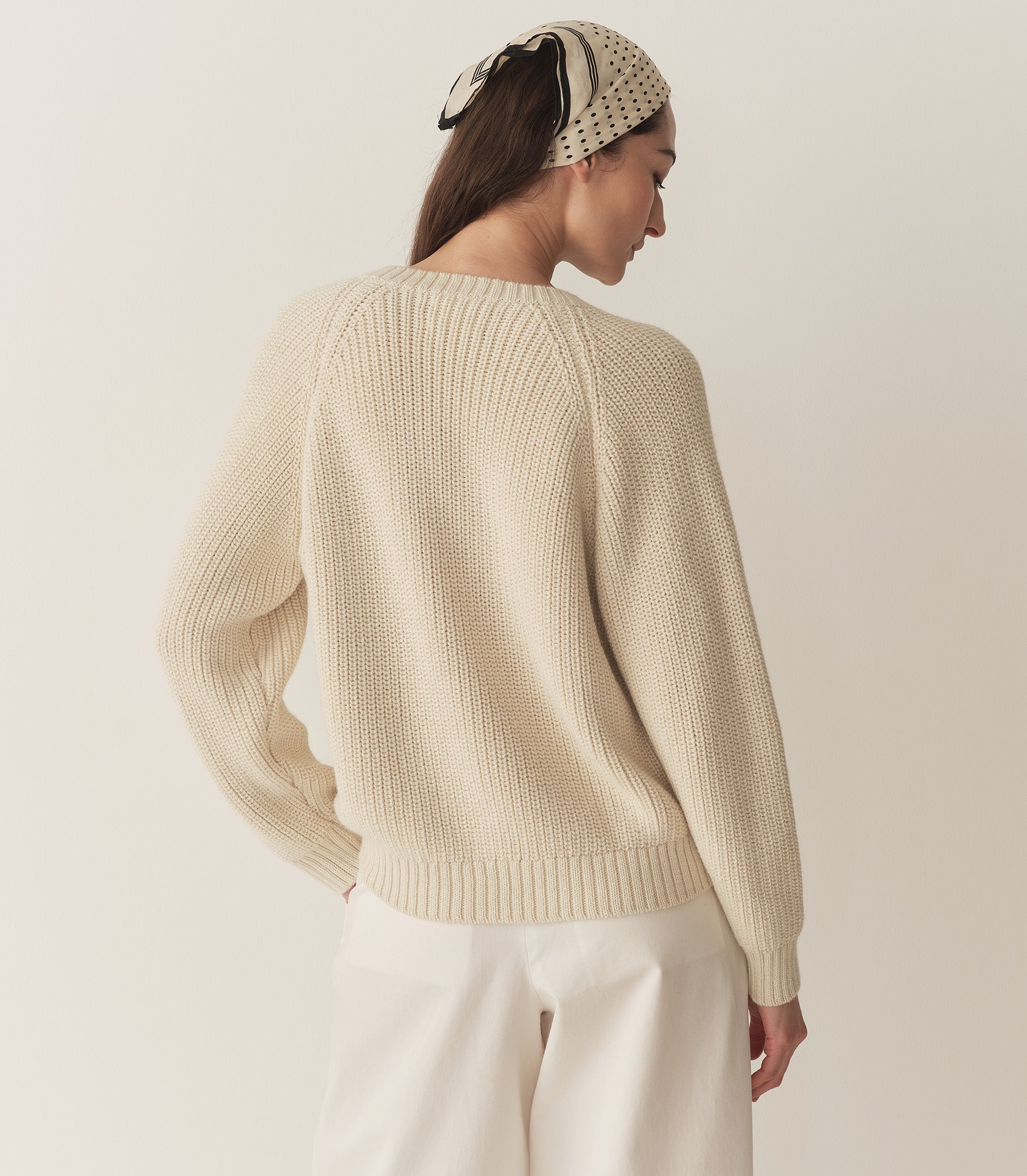 EMMONS SWEATER -- CREAM view 5