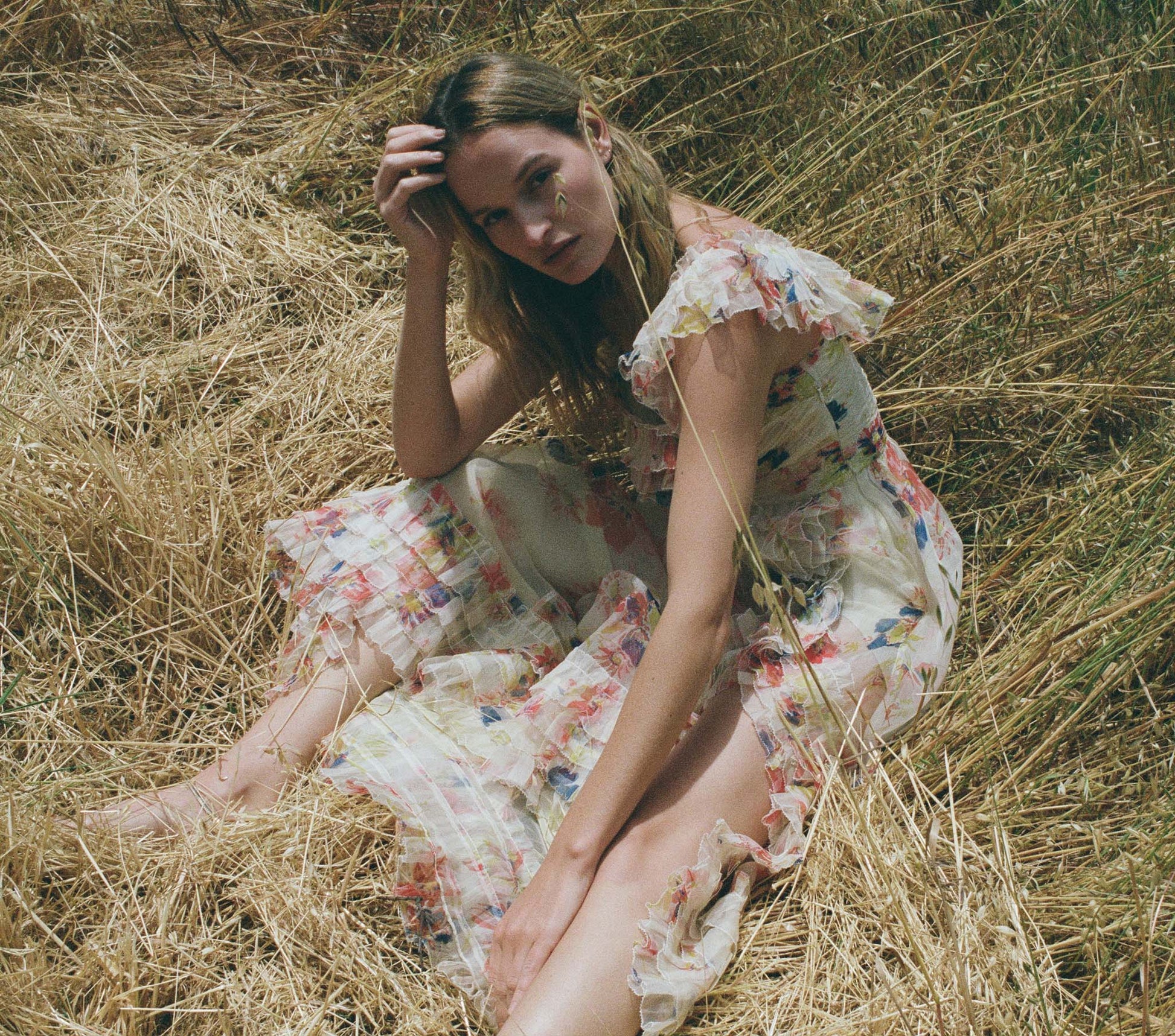 HMD -- ERNESTINE DRESS -- SWEET GARDENIA view 3
