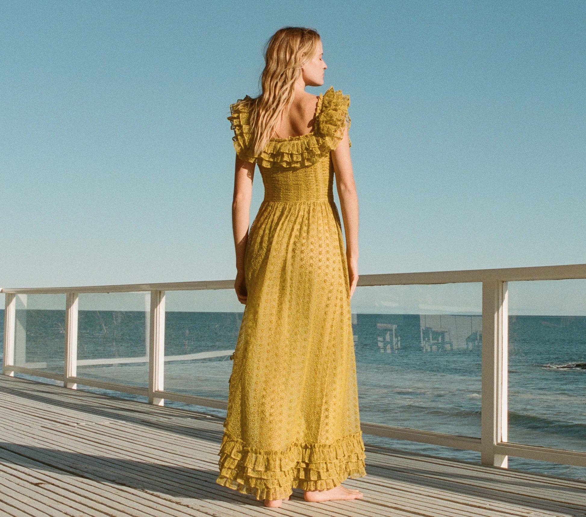 HMD -- ERNESTINE DRESS -- MOSS view 6
