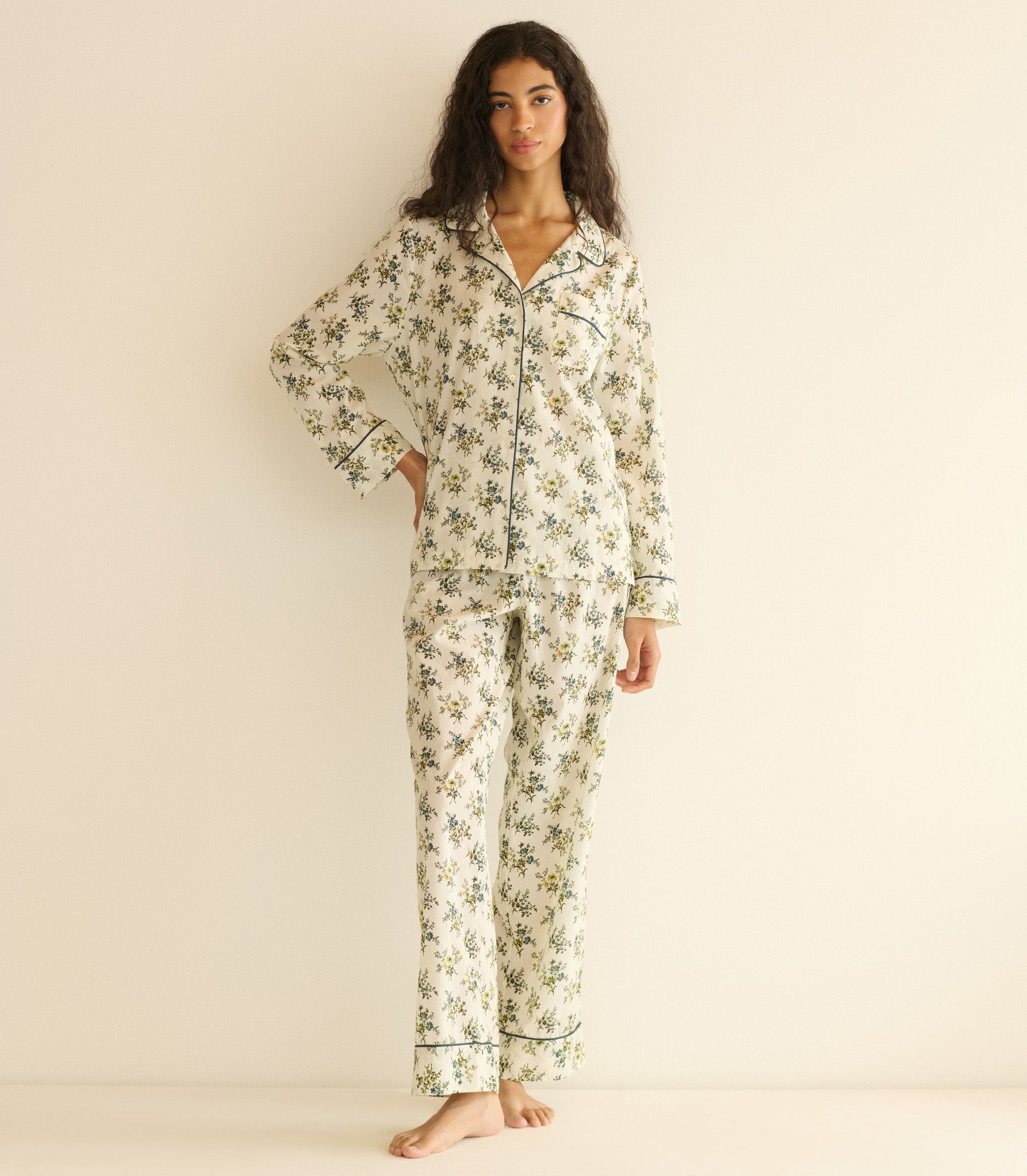 ESMA PAJAMA -- CRÈME FLEUR DU PALAIS view 2
