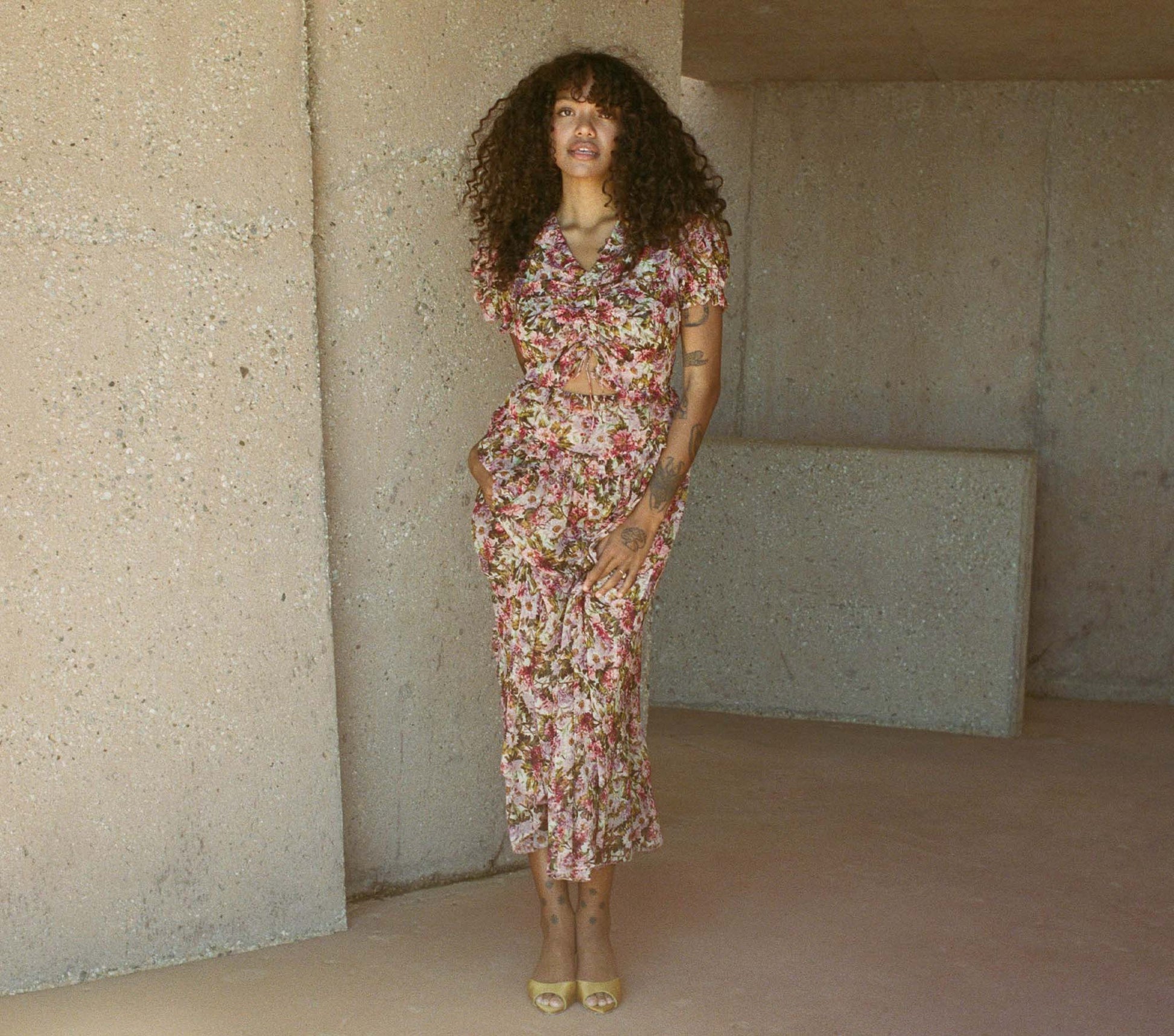 HMD -- ESMERALDA DRESS -- JARDIN DU PALAIS view 1
