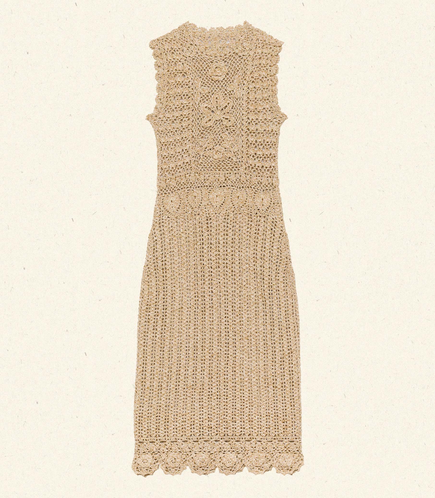 Esmina Dress - Metallic Gold | DEN Esmina Dress - Metallic Gold | DEN