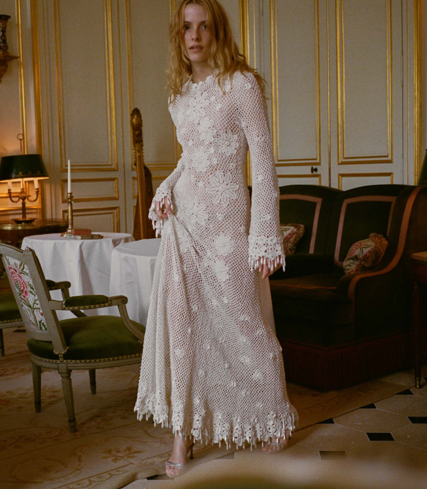 ETNA ANNIVERSARY DRESS -- PEARL view 2
