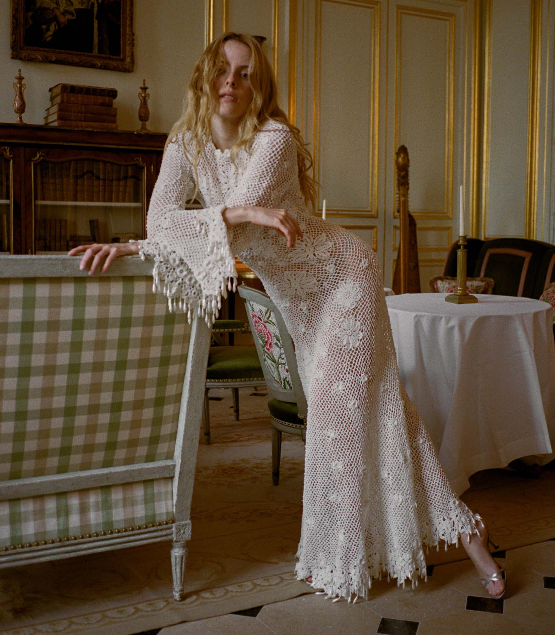 ETNA ANNIVERSARY DRESS -- PEARL view 4
