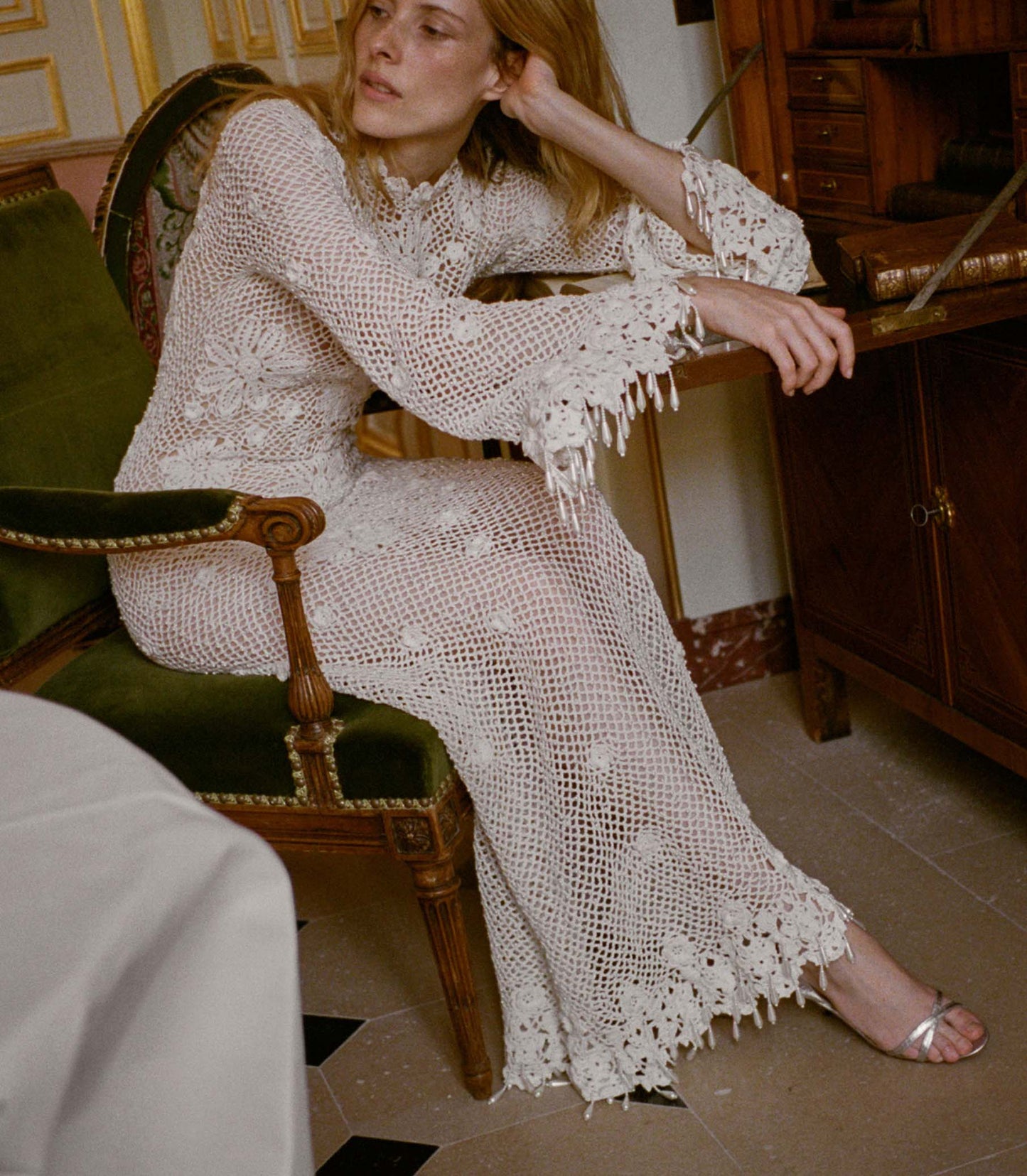 ETNA ANNIVERSARY DRESS -- PEARL