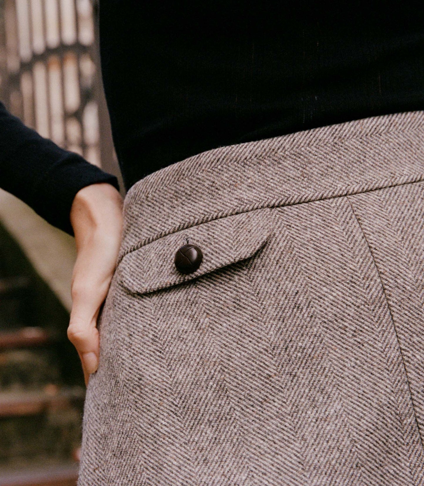HMD -- EUGENIA SKIRT -- CASTLE GREY