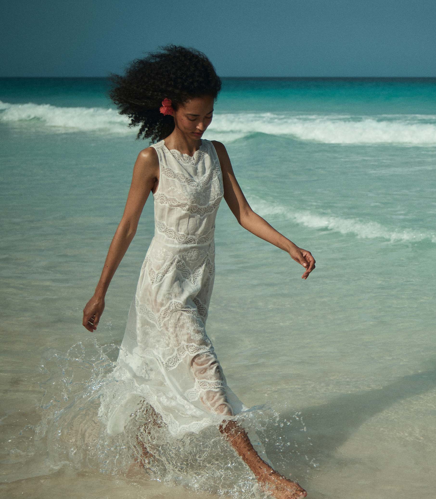 EVANORA DRESS -- SALT view 3