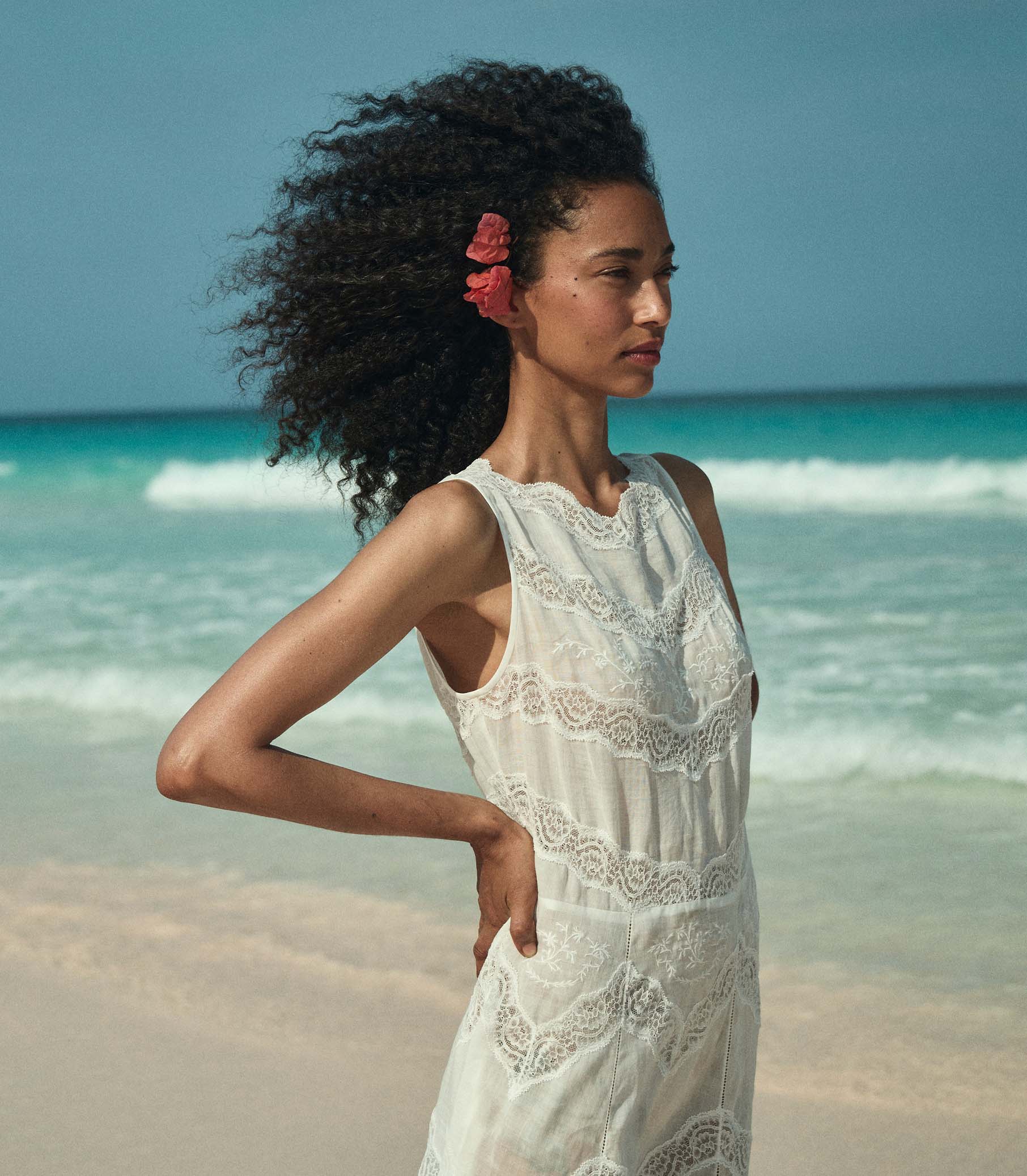 EVANORA DRESS -- SALT view 1