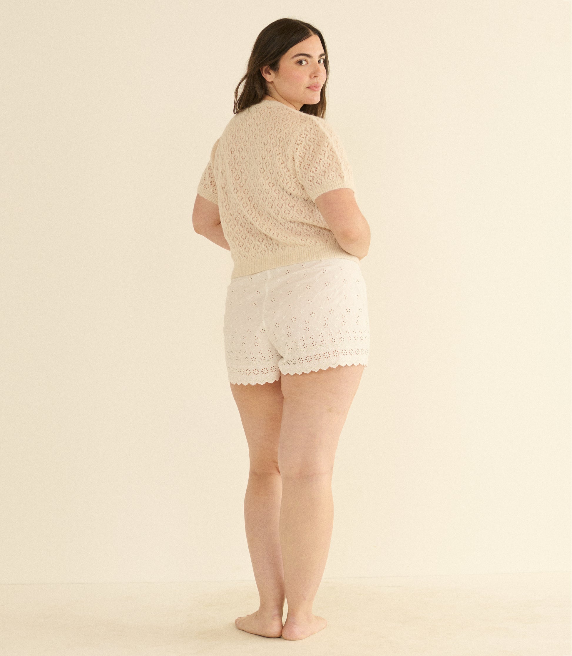 EVELYN CARDIGAN -- HEATHER DOGWOOD view 5
