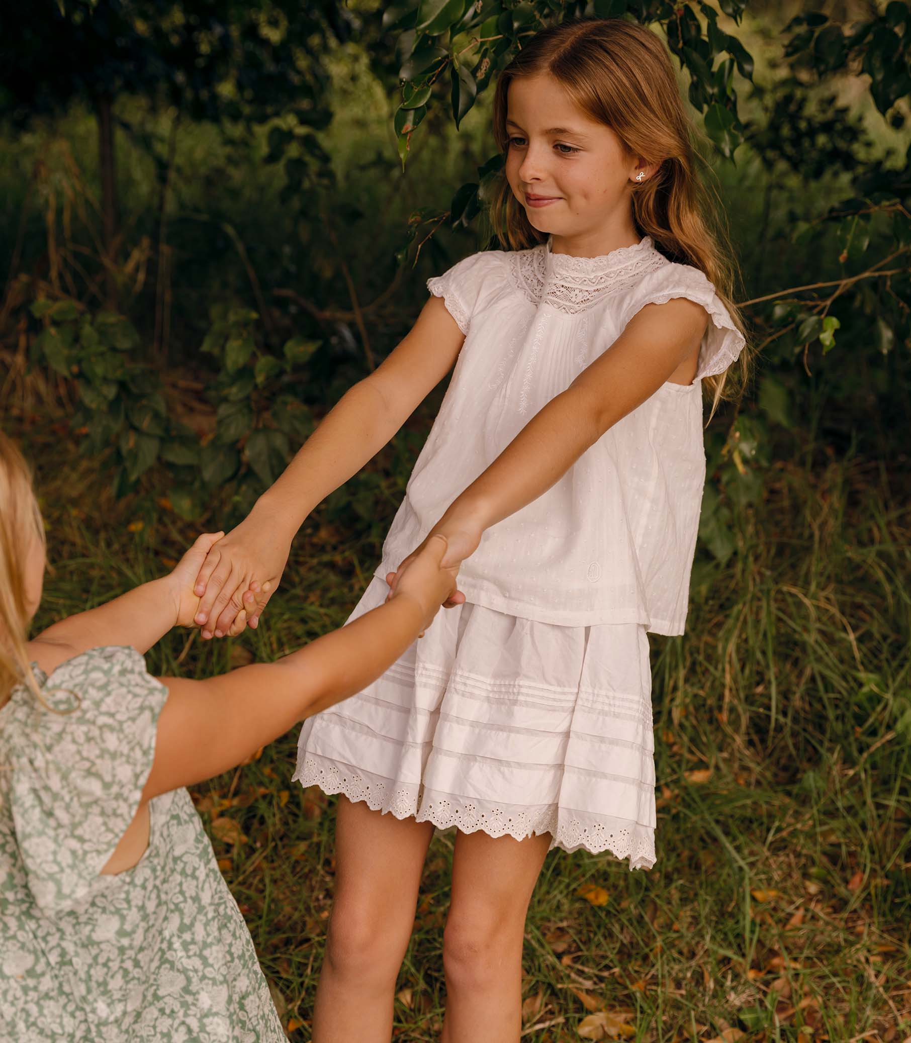 LITTLE SEBASTIANE SKIRT -- SALT view 4