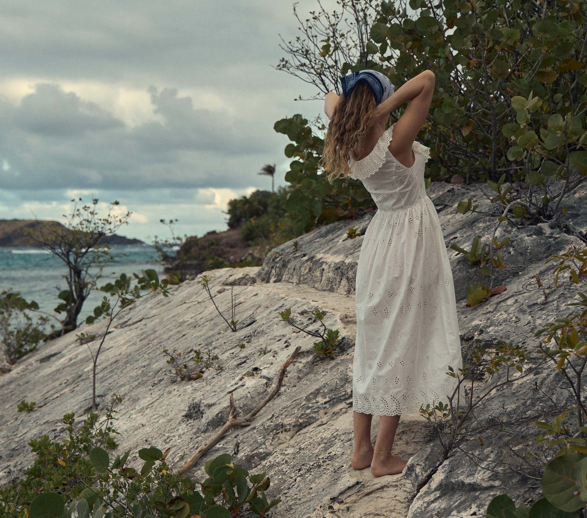 HMD -- FARAH DRESS -- SALT view 2
