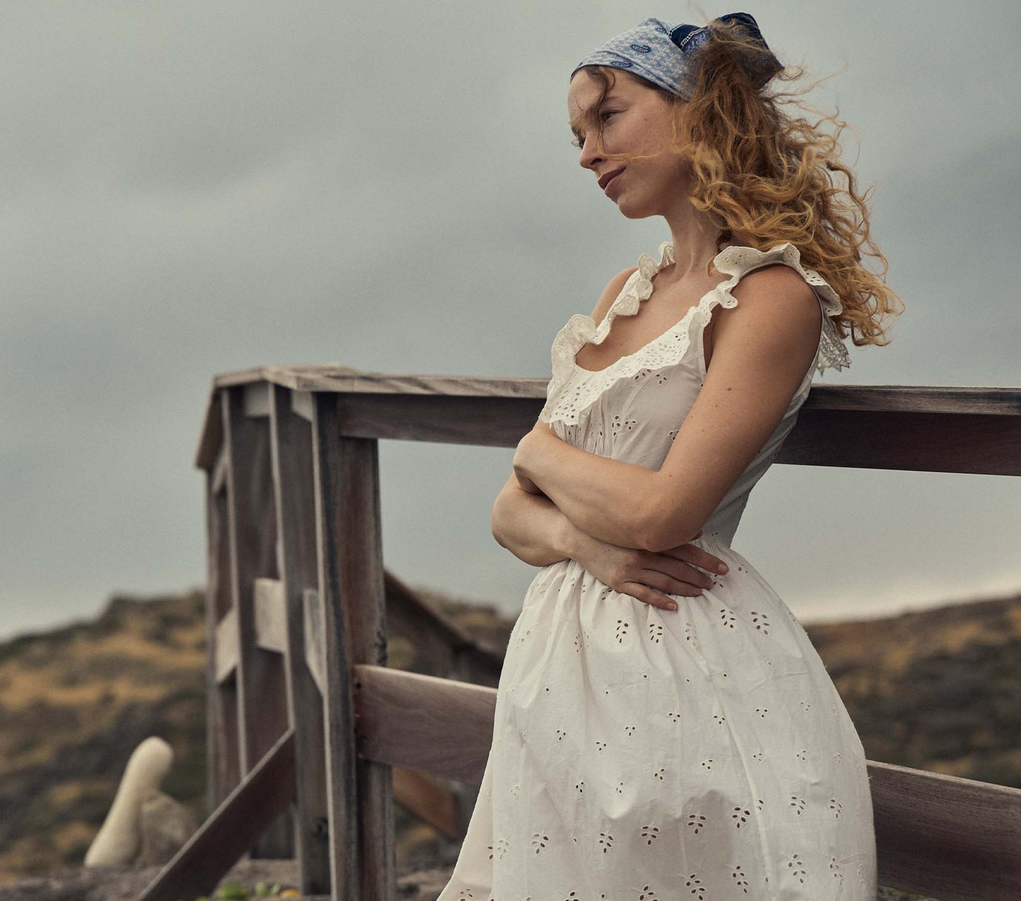 HMD -- FARAH DRESS -- SALT