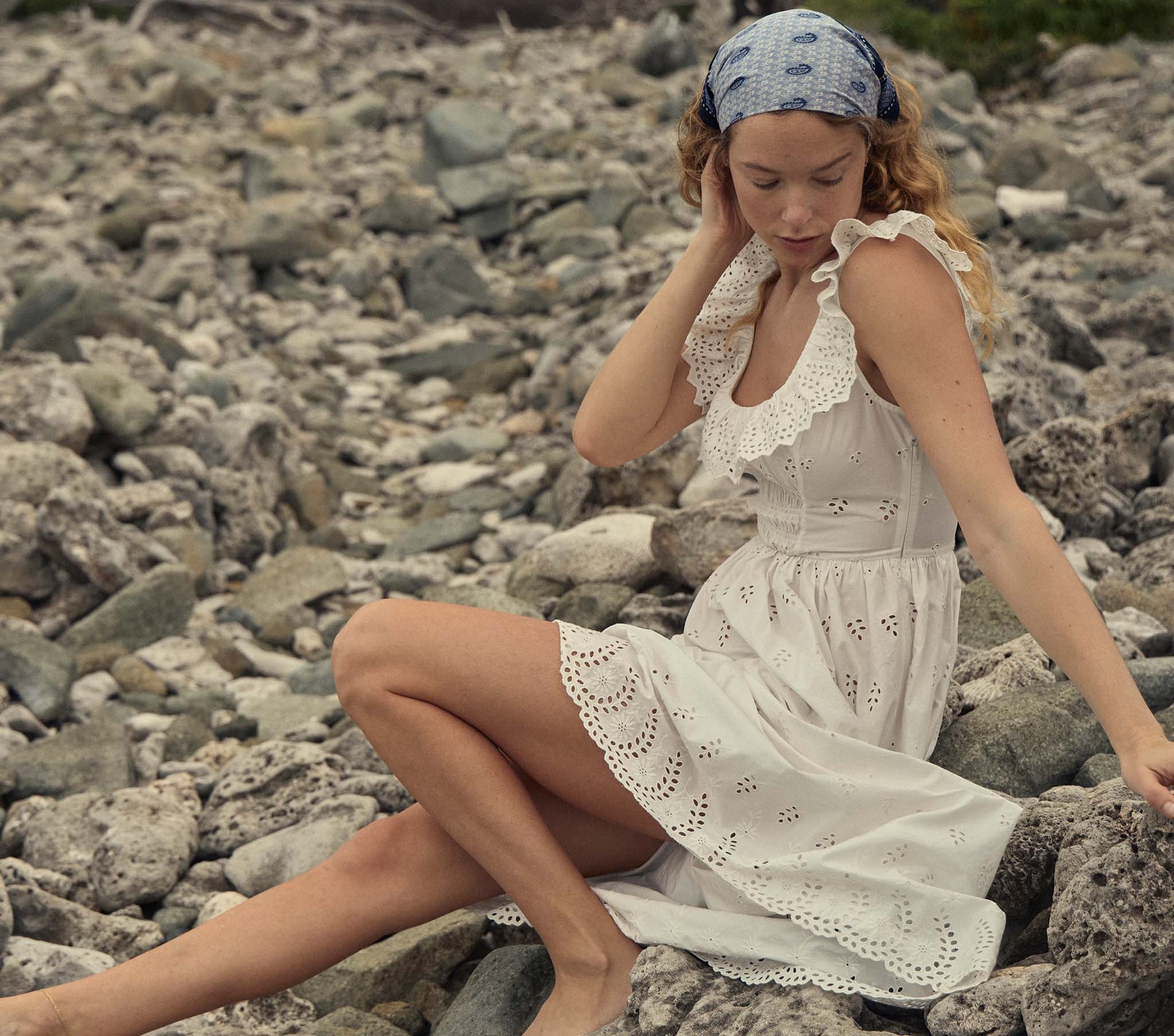 HMD -- FARAH DRESS -- SALT view 8
