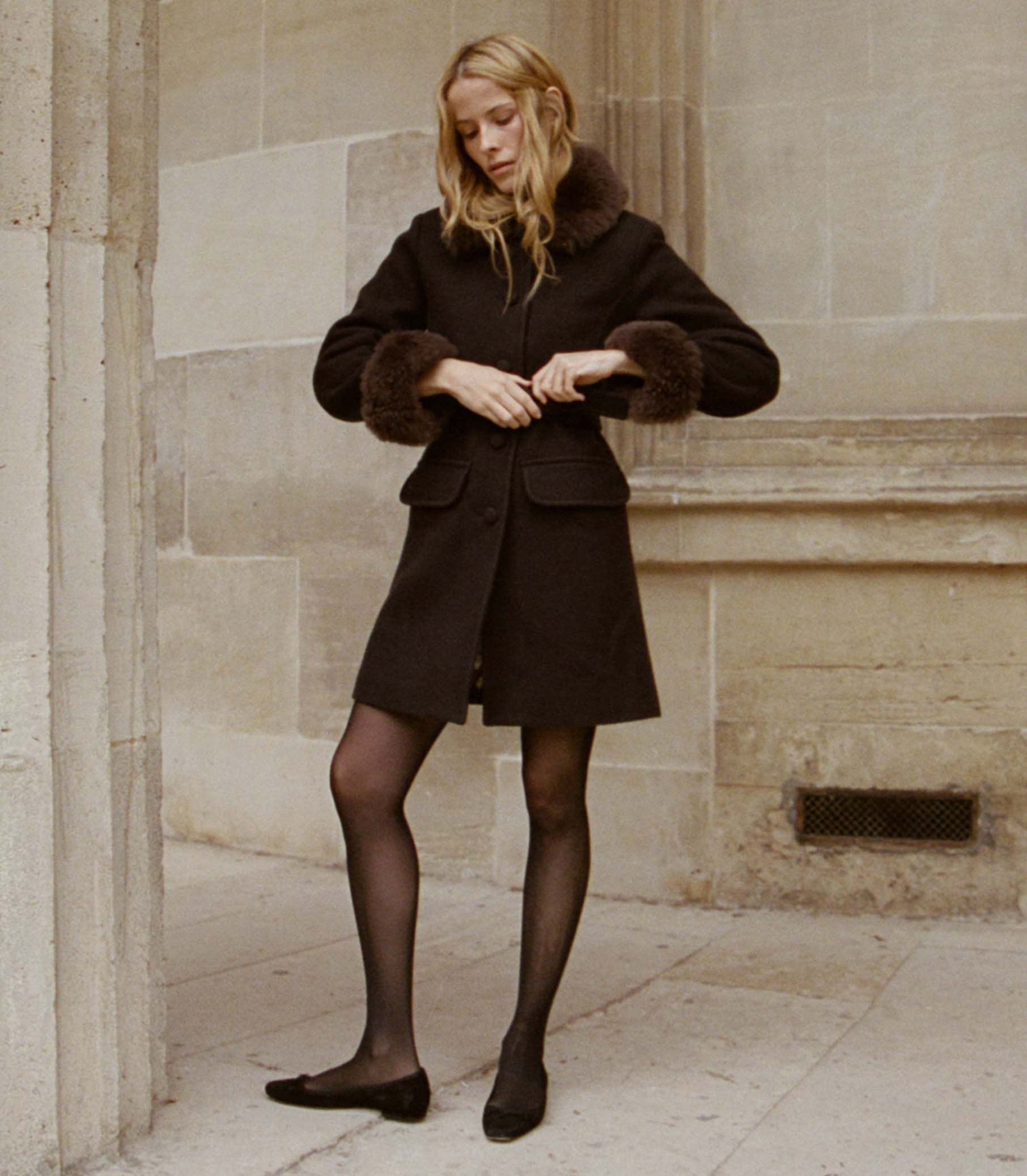 FARROW COAT -- CHOCOLATE view 9