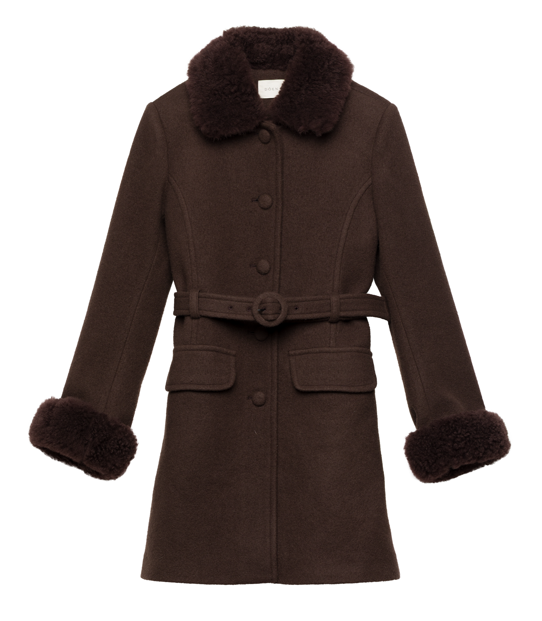 FARROW COAT -- CHOCOLATE view 12