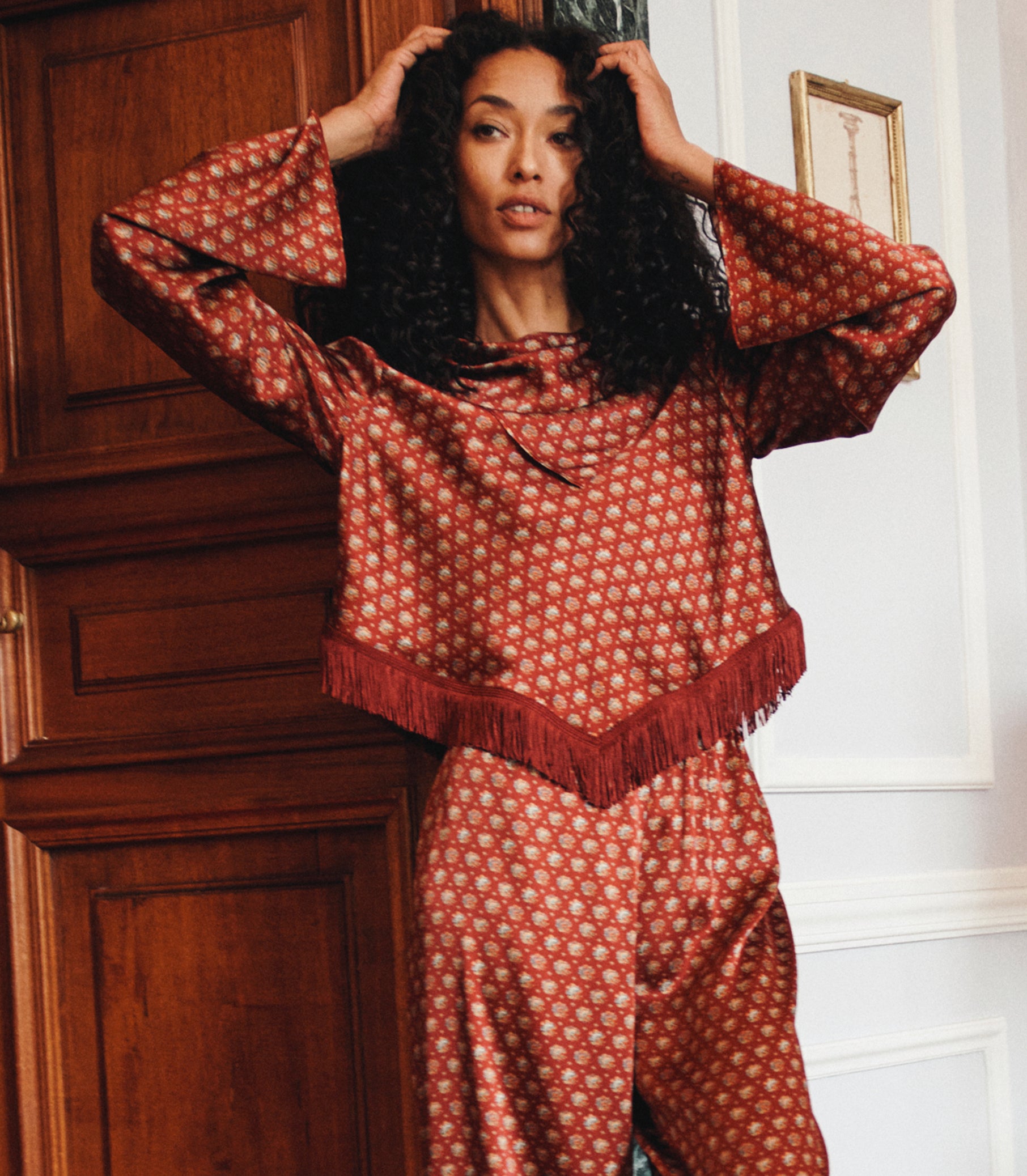 FAUSTELLA TOP -- SAN SEBASTIAN FOULARD view 17
